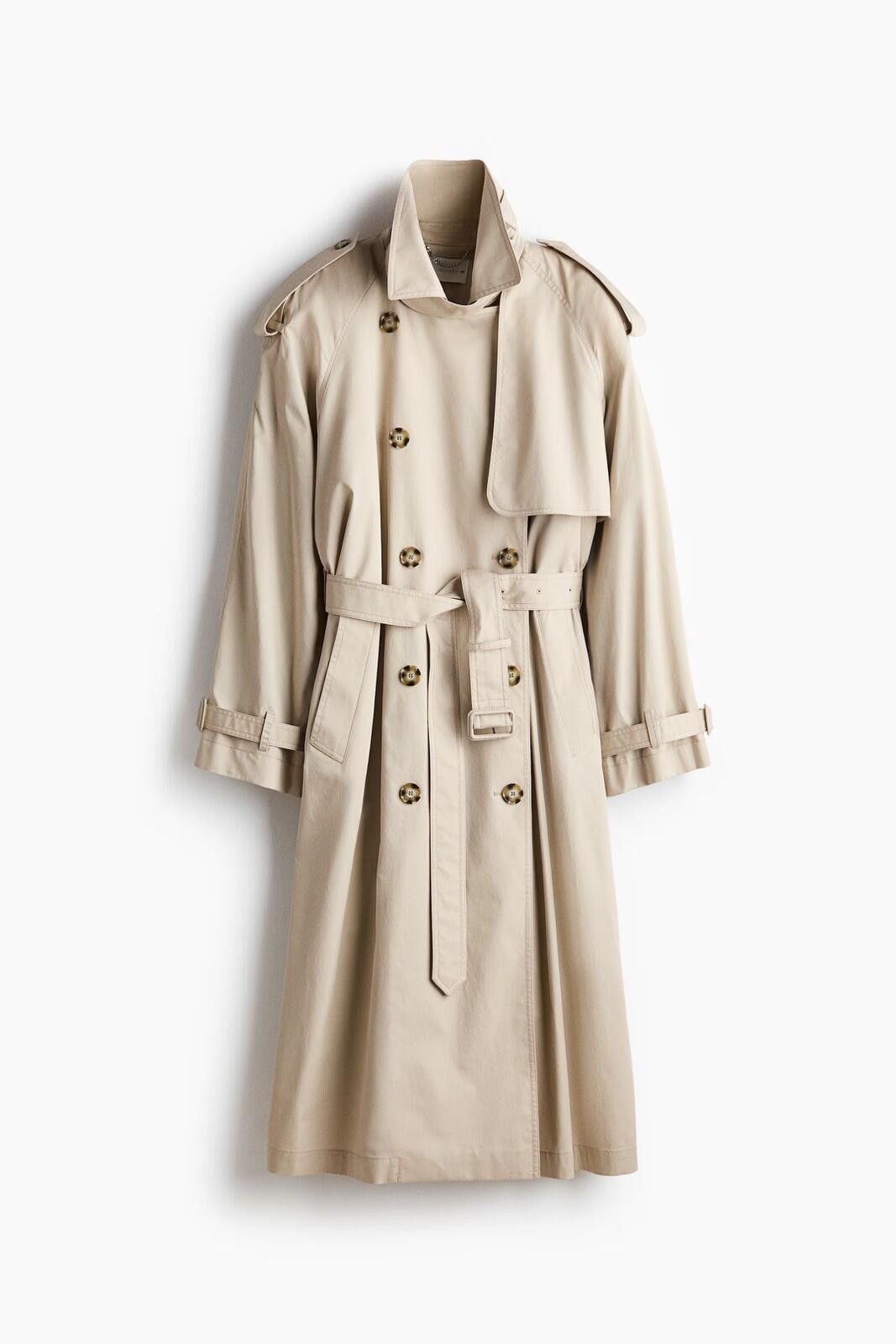Stella McCartney new Stella McCartney H&M Oversized Trench Coat jacket large Size L / US 10 / IT 46 - 1 Thumbnail