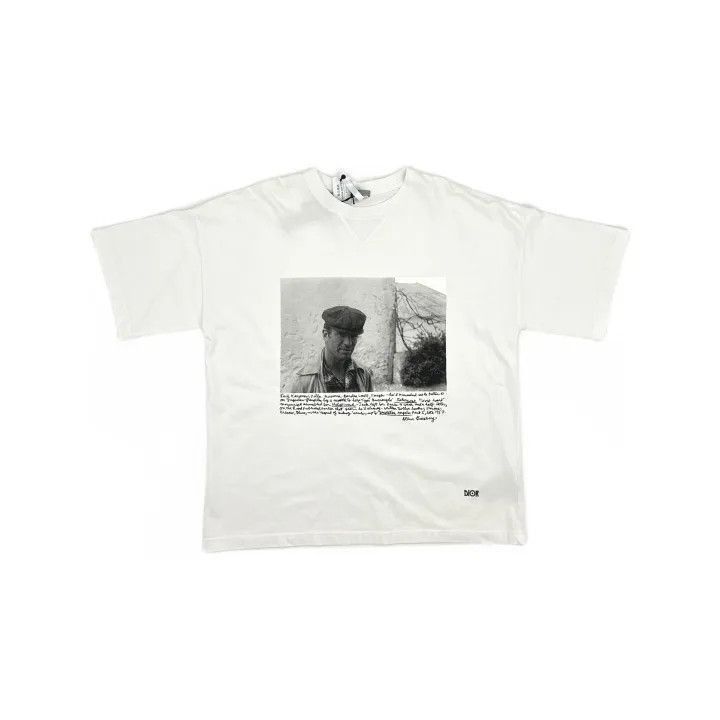 Dior Dior Dior SS22 Portrait Print Short Sleeve T-Shirt 0079-25 Size US XL / EU 56 / 4 - 2 Thumbnail