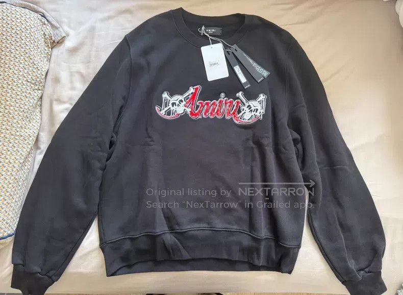 Amiri Amiri Round neck sweatshirt Size US M / EU 48-50 / 2 - 1 Thumbnail