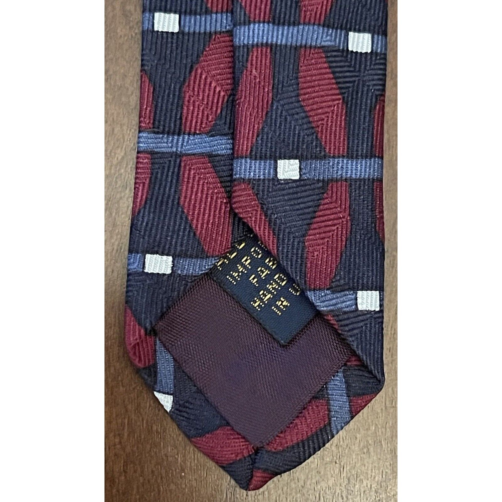 Other Xmi Hand Made 100% Imported Silk Men’s Neck Tie Made In Usa Size 44 - 8 Thumbnail