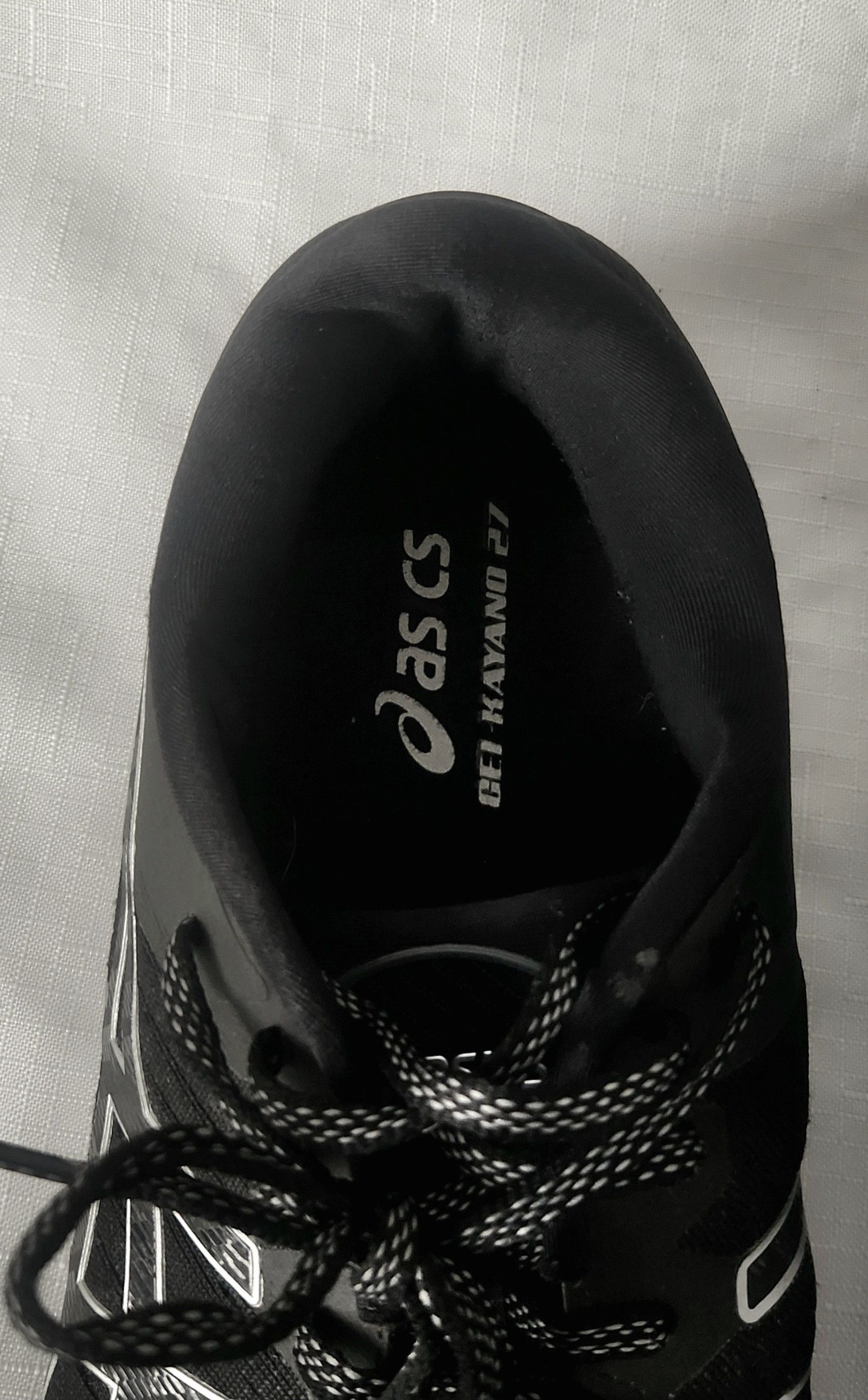 Asics ASICS Gel-Kayano 27 F581120 Athletic Men's Sz 13 Wide Black Size US 13 / EU 46 - 9 Thumbnail