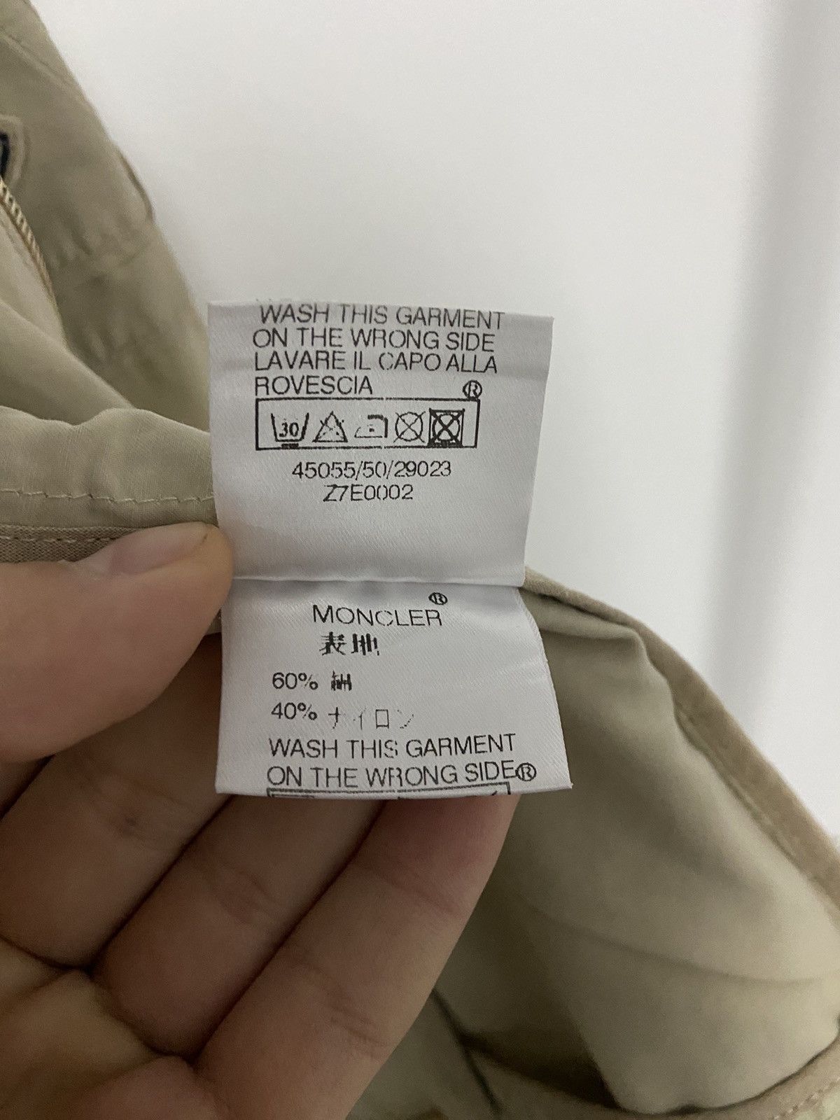 Moncler × Vintage Moncler Jacket Vintage Luxury multi pocket Size L / US 10 / IT 46 - 9 Thumbnail