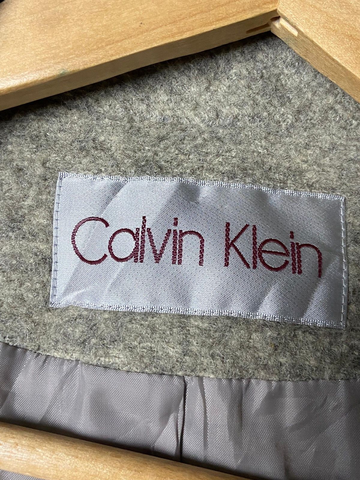 Calvin Klein Calvin Klein Double Breasted Alpaca Wool Coat (141) Size US S / EU 44-46 / 1 - 7 Thumbnail