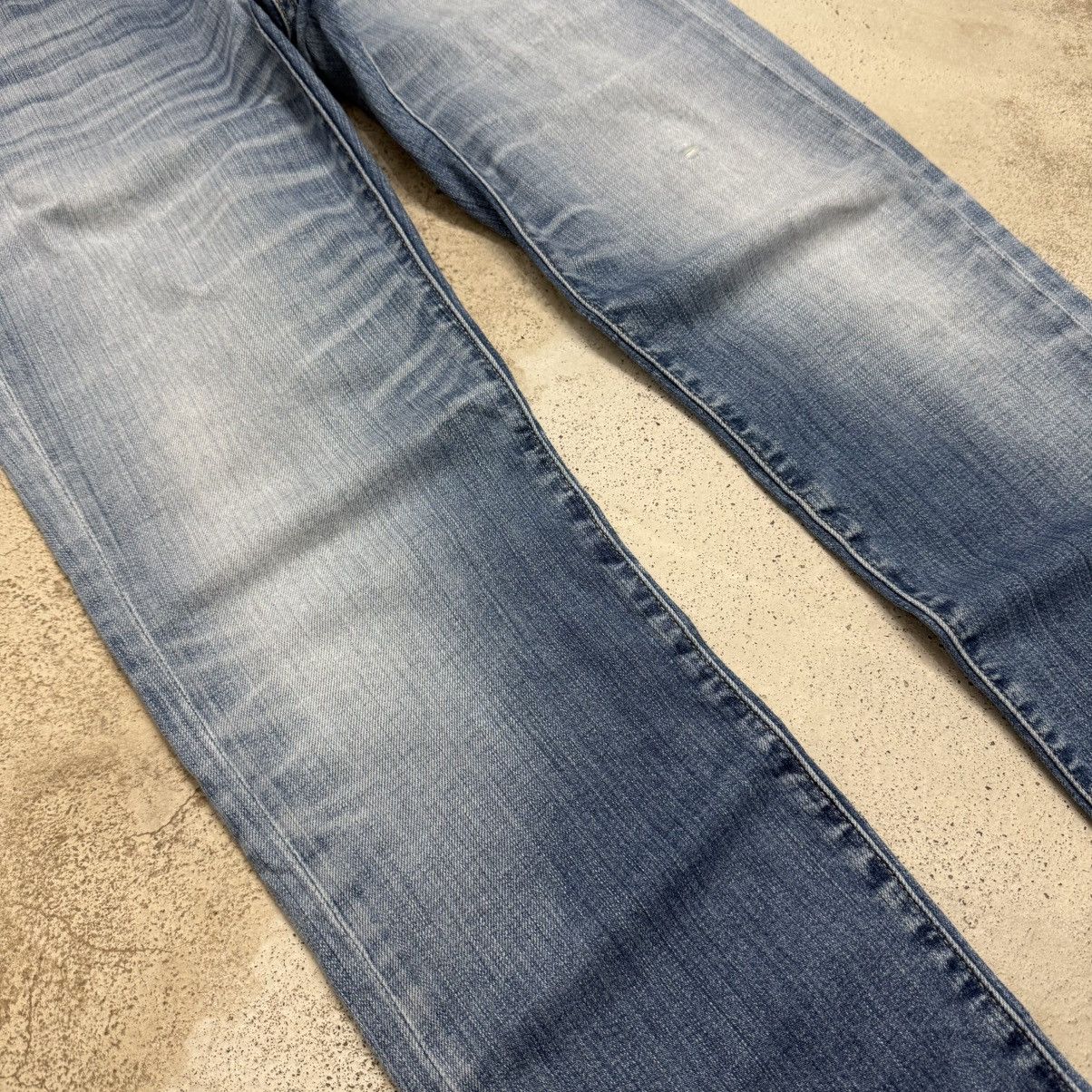 Levi's Levis 511 Y2K Lightwash Distressed Stretch Denim Pants Size US 30 / EU 46 - 6 Thumbnail