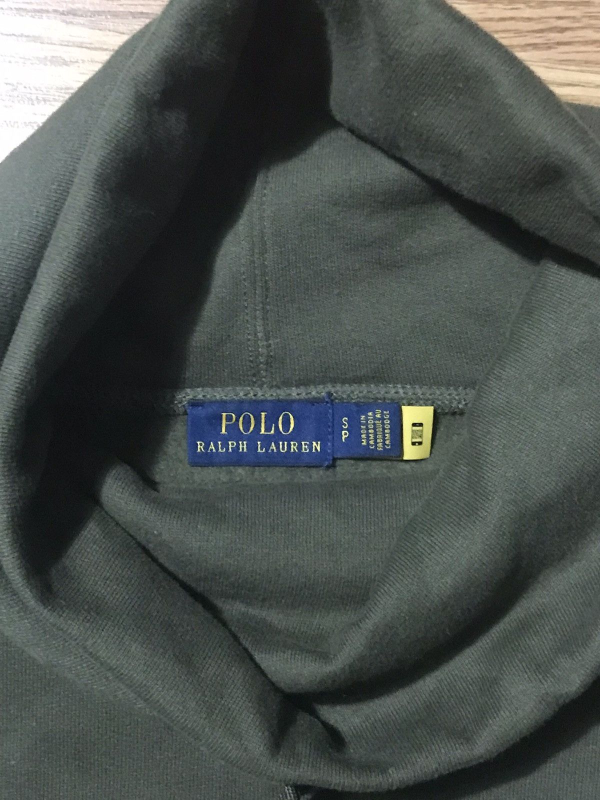 Polo Ralph Lauren Polo Ralph Lauren Olive Green Drawstring Pullover Mens S Size US S / EU 44-46 / 1 - 3 Thumbnail
