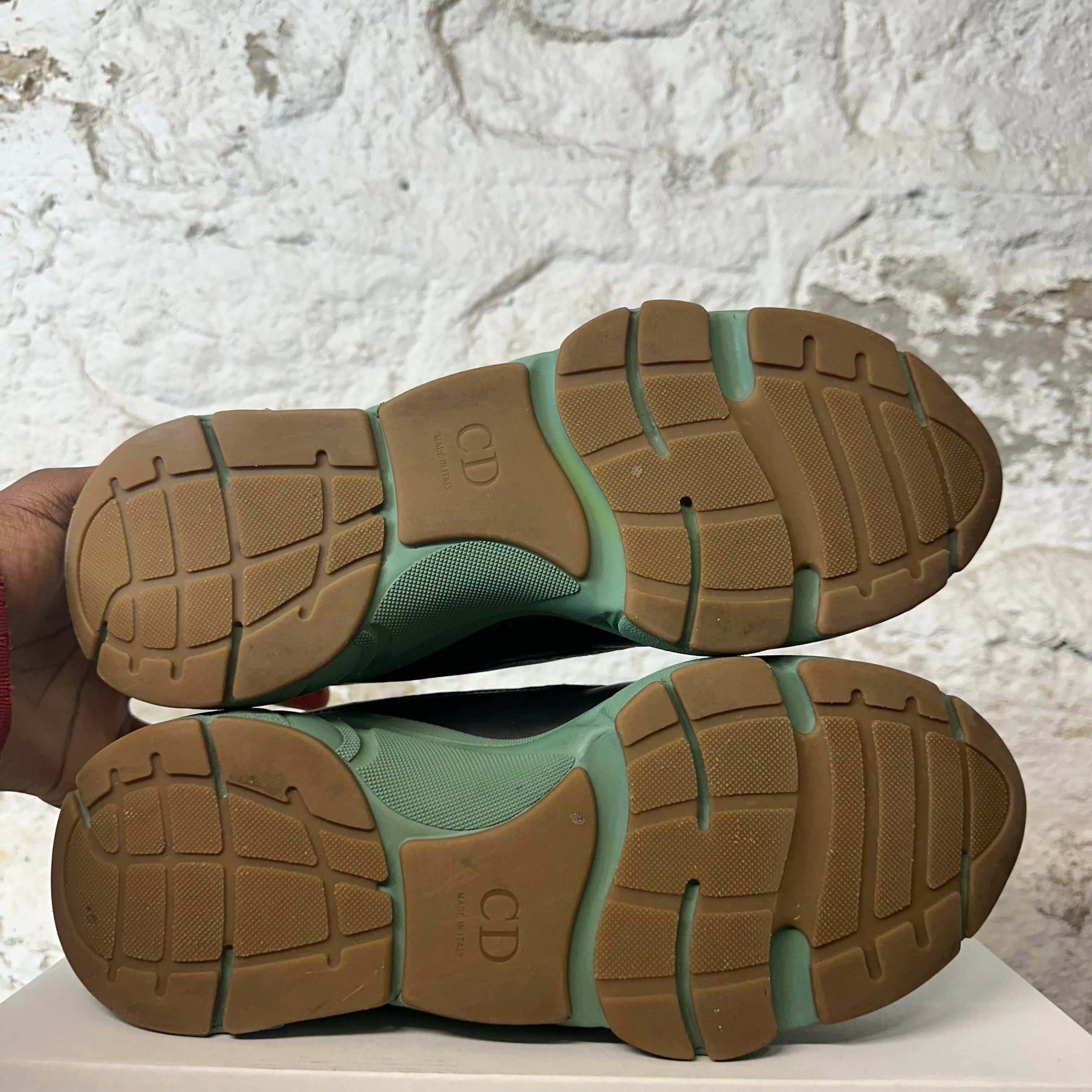 Dior Dior B22 Orange Green Black Sneaker Sz 12 (45) Size US 12 / EU 45 - 6 Thumbnail