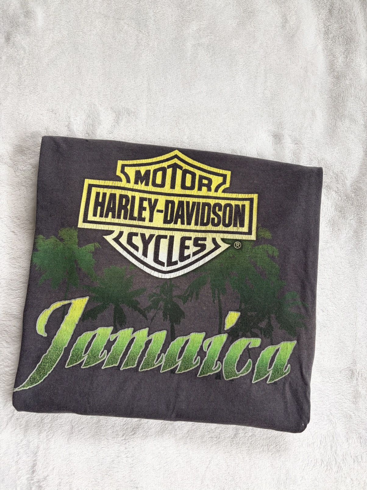 Harley Davidson 1990s Harley Davidson Tee Size US L / EU 52-54 / 3 - 1 Thumbnail