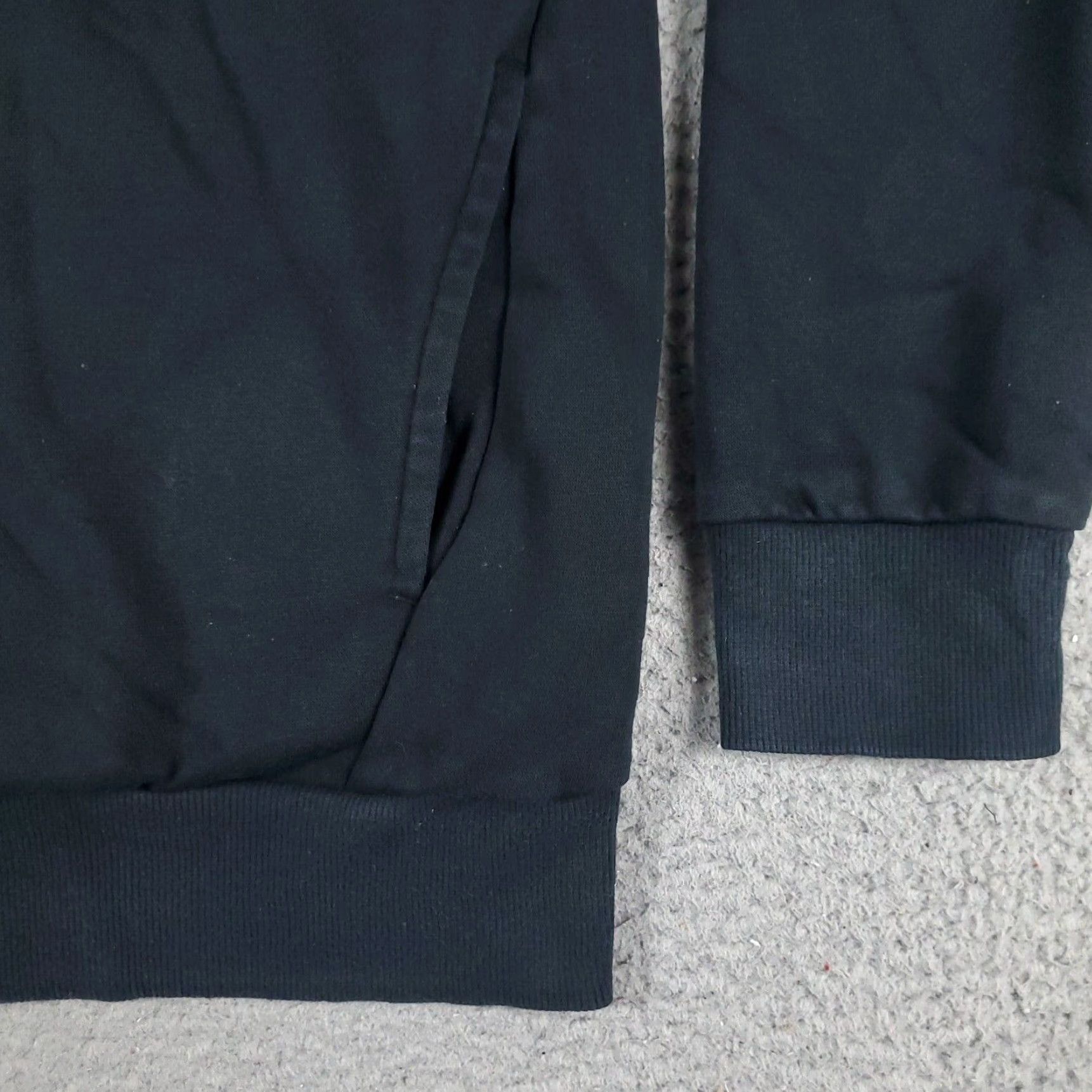 Puma PUMA Hoodie Mens Small Black Casual Pullover Sweatshirt Mock Neck Long Sleeve Size US S / EU 44-46 / 1 - 5 Thumbnail