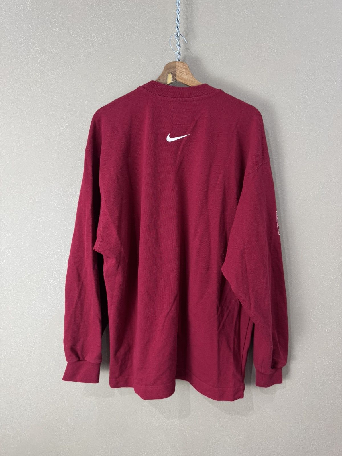 Nike Vintage 1997 Nike center swoosh Berlin run marathon crewneck Size US L / EU 52-54 / 3 - 2 Thumbnail