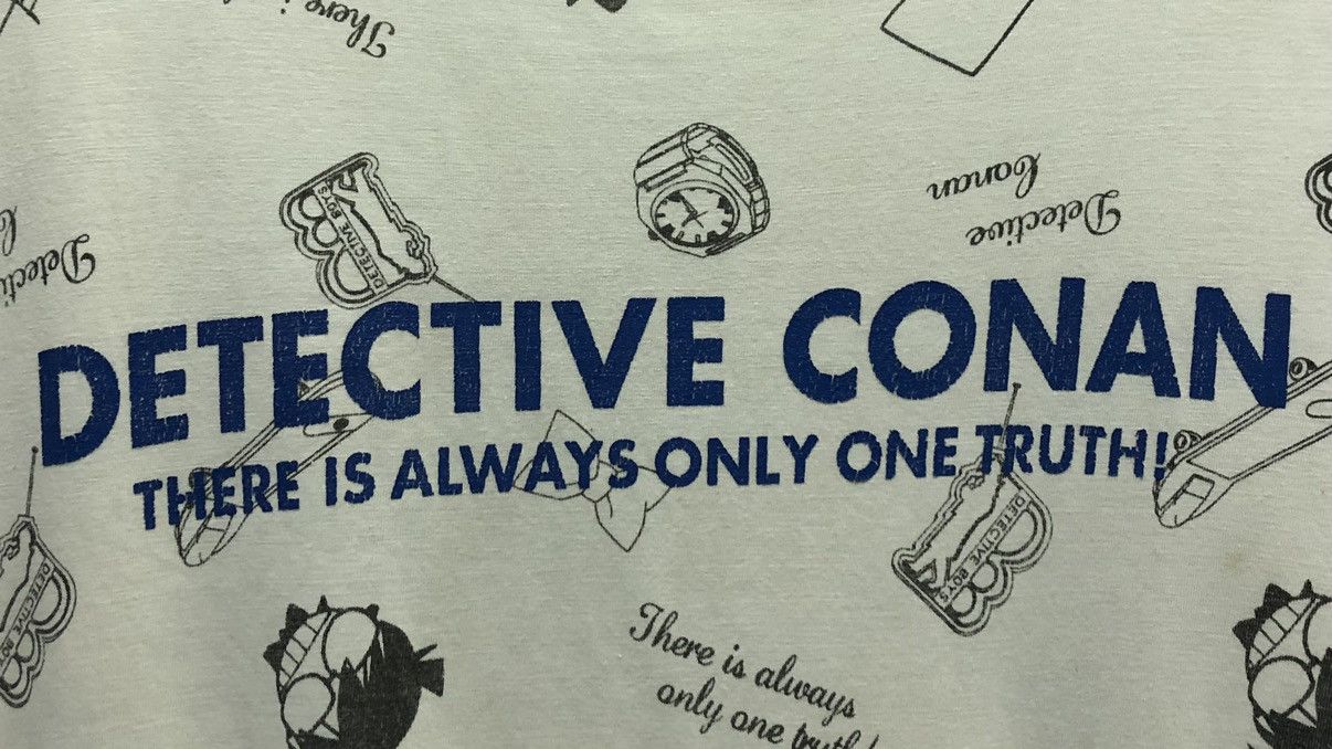 Anime Detective Conan There Is Always Only One Truth T-Shirt Size US XL / EU 56 / 4 - 3 Thumbnail