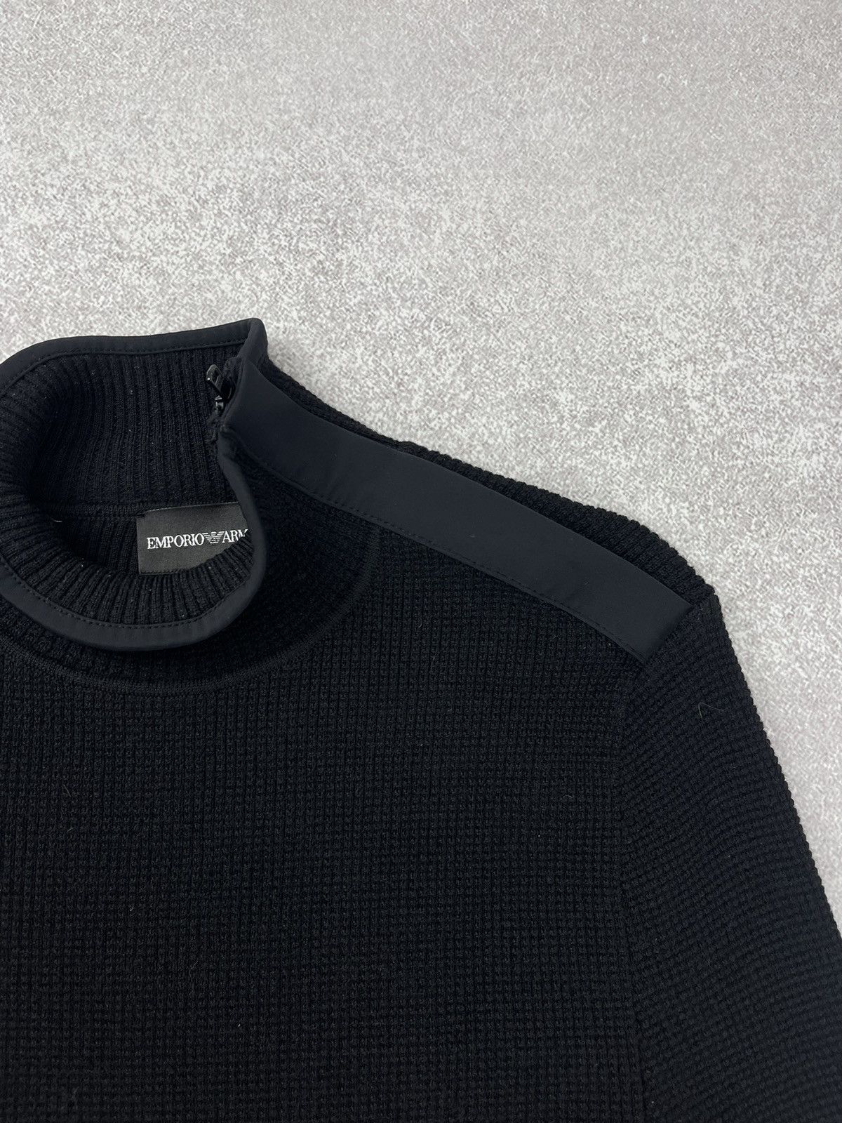 Emporio Armani Emporio Armani Wool Knit Sweater Women’s Size 46 Size L / US 10 / IT 46 - 5 Thumbnail