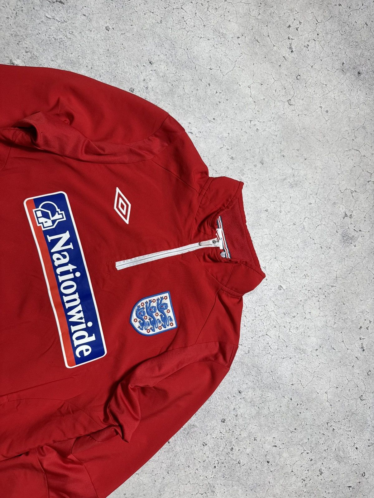 Umbro Umbro England Team Vintage Football Jacket Soccer Y2K Size US M / EU 48-50 / 2 - 6 Thumbnail