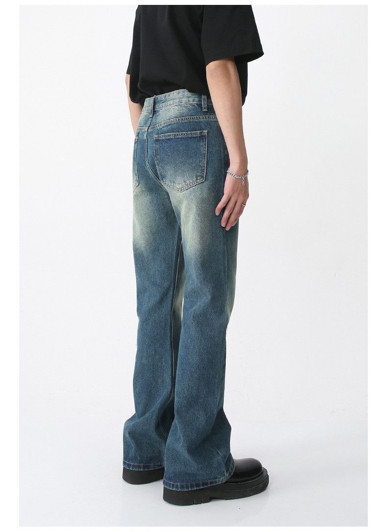 Japanese Brand × Jean Japanese style trendy retro straight flared jeans Size US 32 / EU 48 - 6 Thumbnail