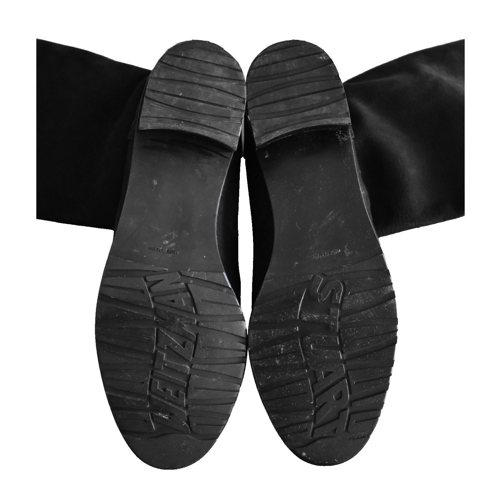 Stuart Weitzman STUART WEITZMAN Black Nubuck Leather Boot Shoes Size 7 M Size US 7 / IT 37 - 8 Thumbnail