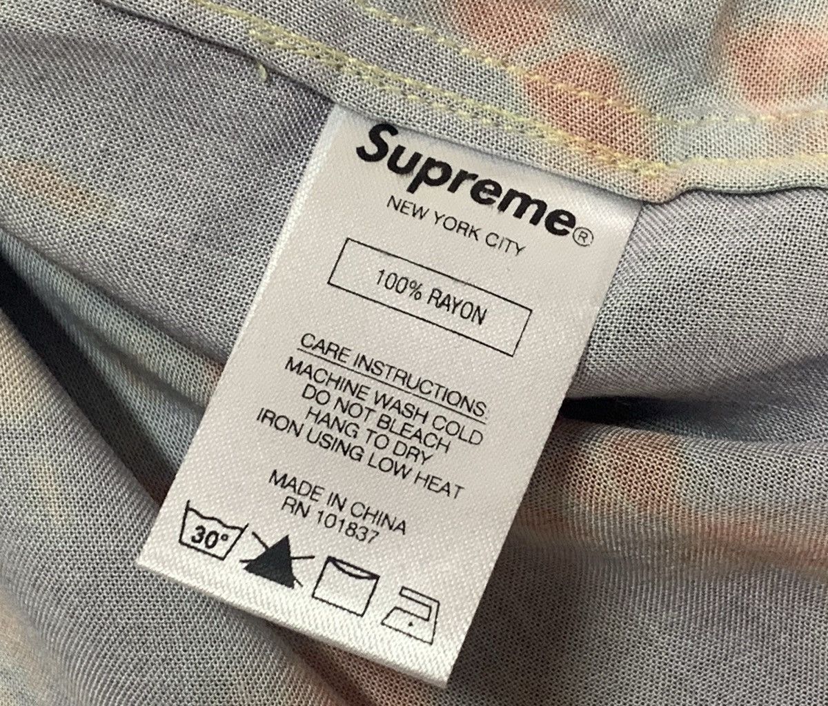 Supreme Supreme Tie-dye printing Rayon Shirt Size US M / EU 48-50 / 2 - 4 Thumbnail