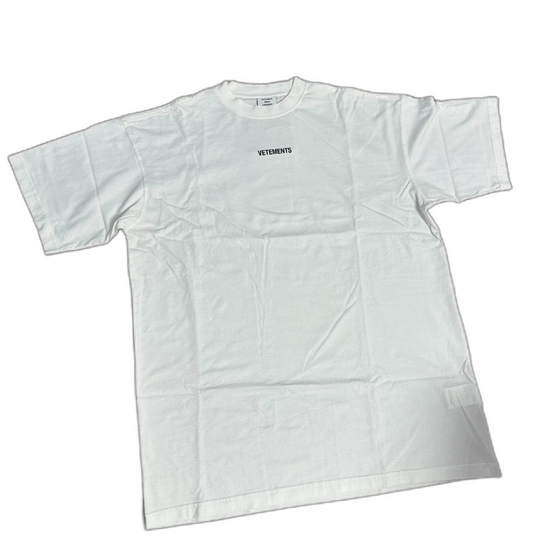 Vetements VETEMENTS “stop being rich” white tee ss23 | Grailed