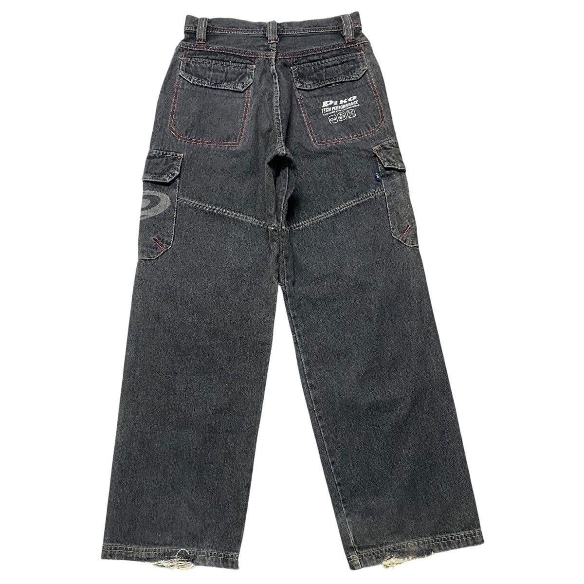 Japanese Brand Vintage Piko Denim Baggy Jeans Cargo Size US 28 / EU 44 - 2 Thumbnail