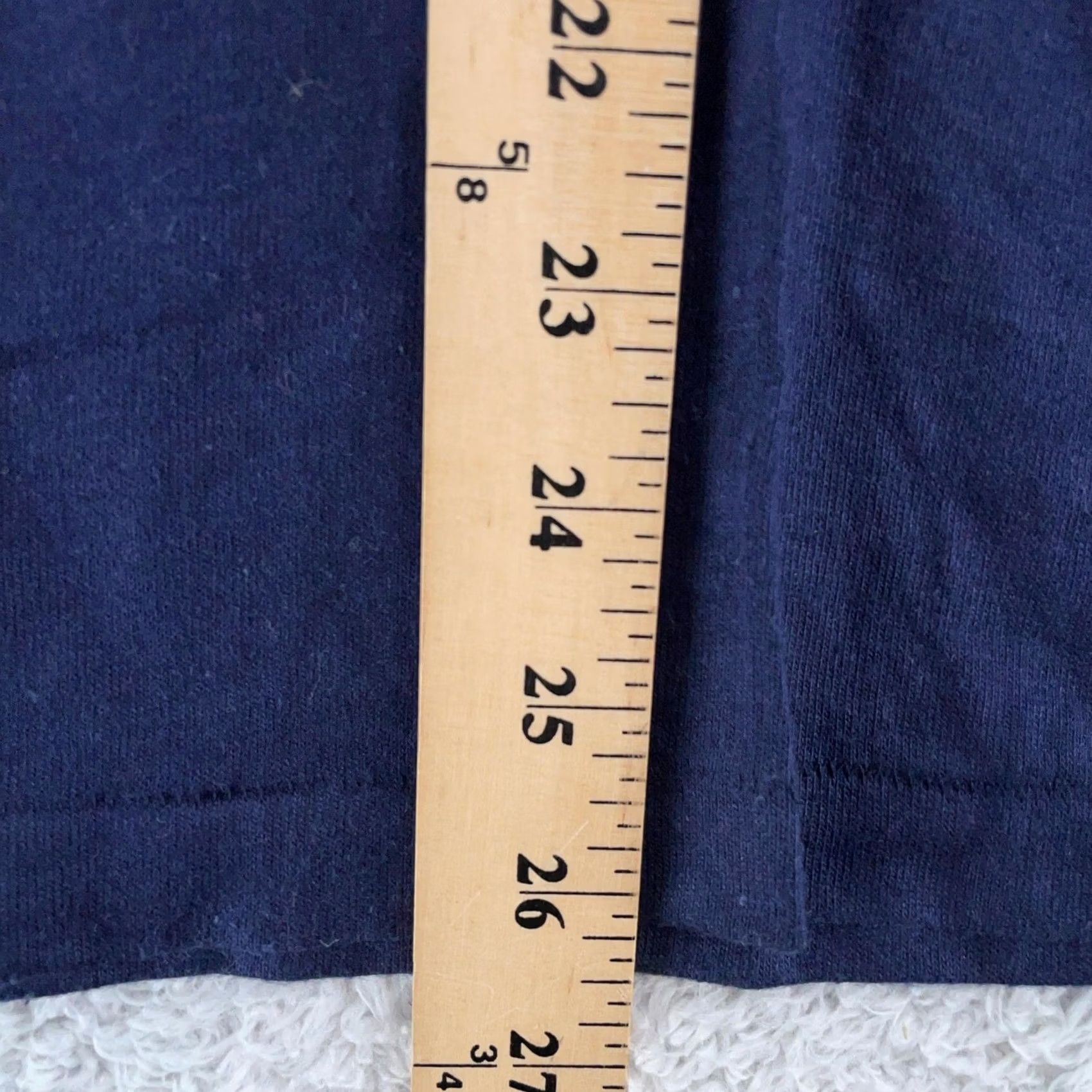 Vintage Vtg 70s Collegiate Pacific Navy White Stripes V Neck Tee 2XS Shirt Men Ch T-Shirt Size US XXS / EU 40 - 8 Thumbnail