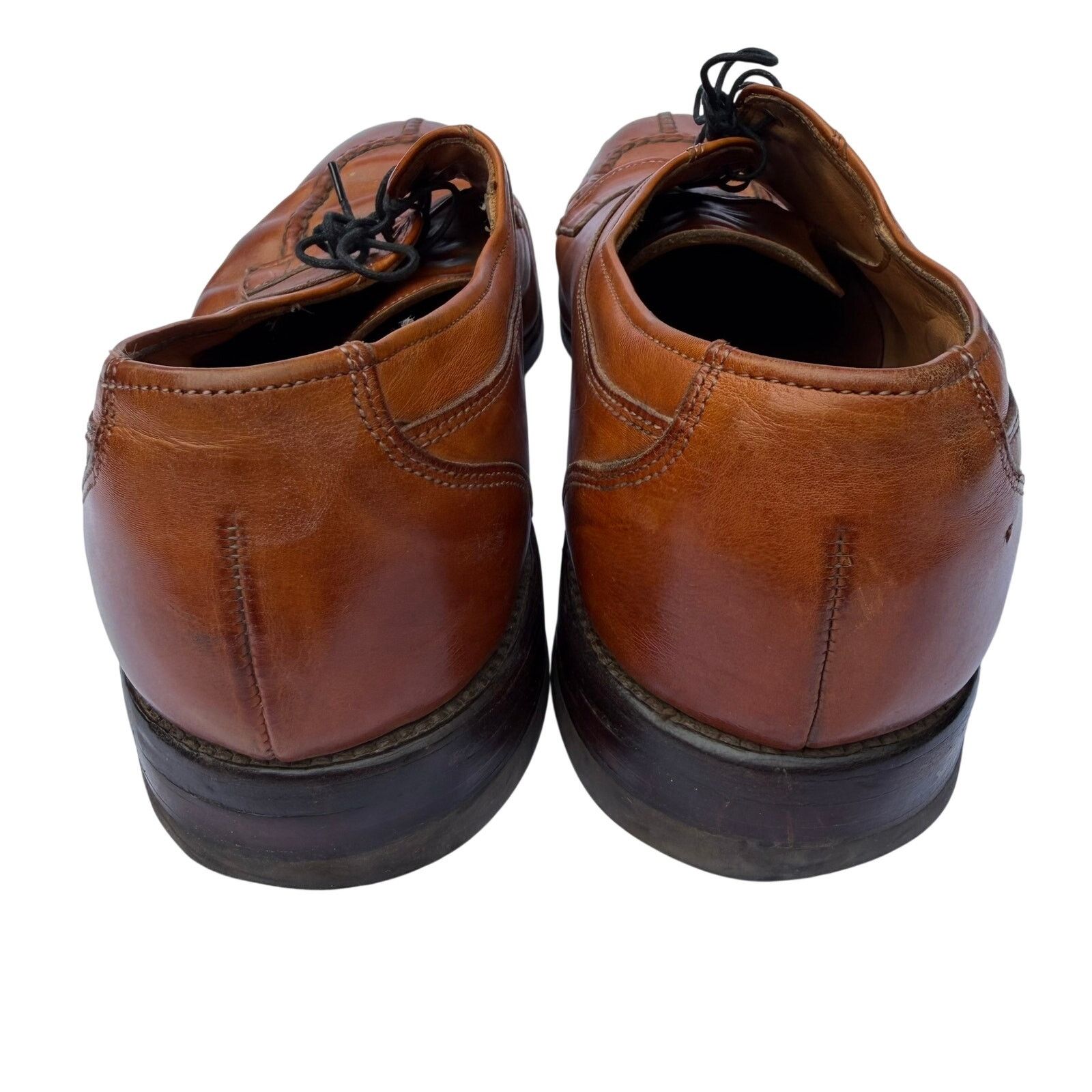 Allen Edmonds Allen Edmonds Brewster Derby Shoes Size 10.5D Tan Size US 10.5 / EU 43-44 - 6 Thumbnail