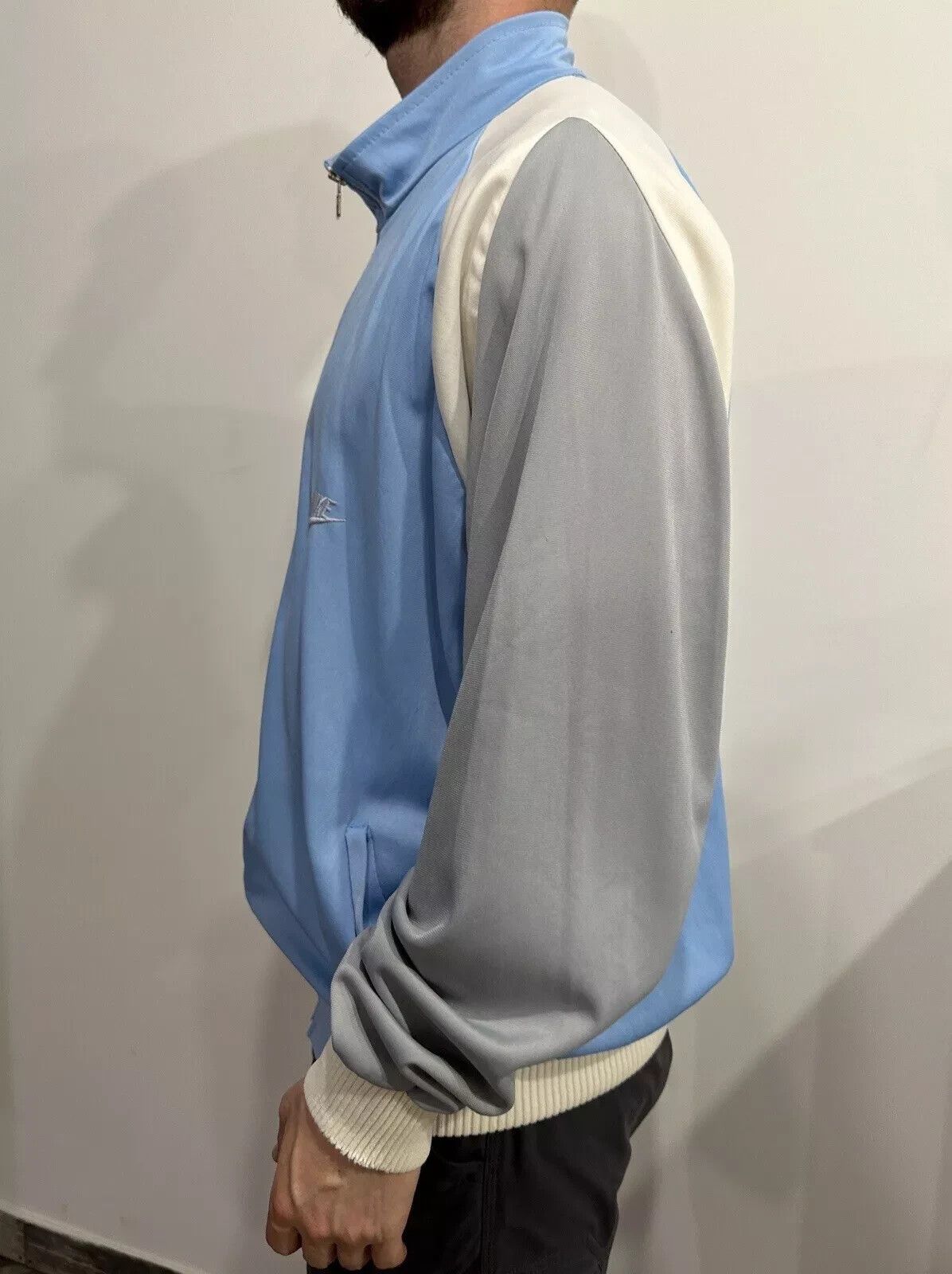 Nike VINTAGE NIKE TRACK JACKET RARE 1980s MADE IN DENMARK TOP Size US L / EU 52-54 / 3 - 4 Thumbnail