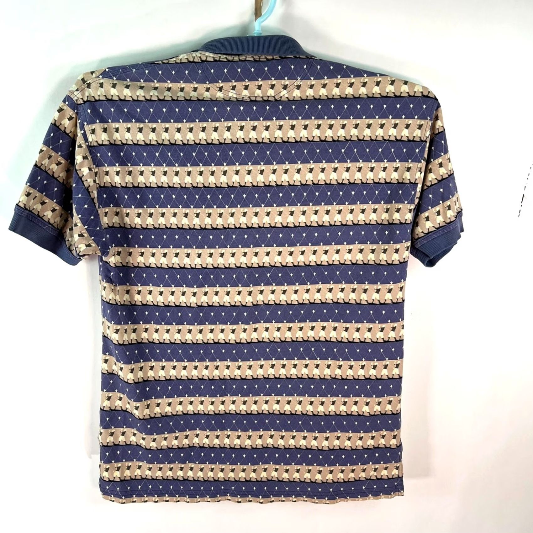 Vintage Cape Isle Knitters Golf Polo Shirt Men's Blue Size XL Size US XL / EU 56 / 4 - 4 Thumbnail