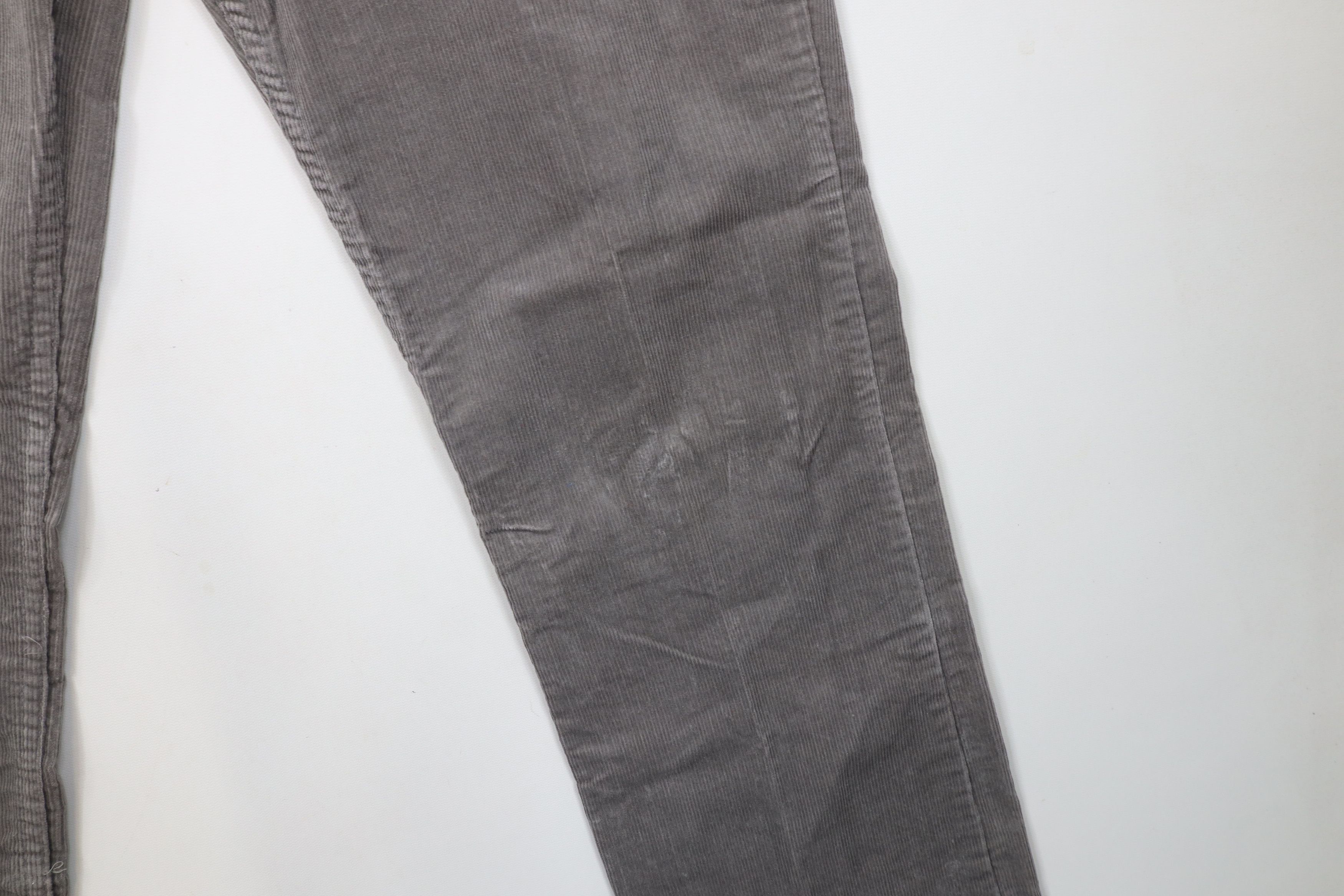 Vintage Vintage 90s Streetwear Wide Leg Corduroy Pants Gray USA Size US 36 / EU 52 - 5 Thumbnail