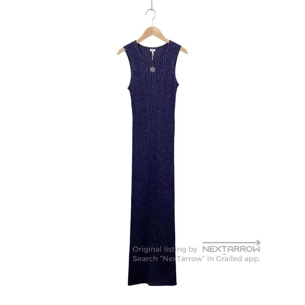 Loewe LOEWE Sleeveless Logo Knit Dress. Size US S / EU 44-46 / 1 - 1 Thumbnail