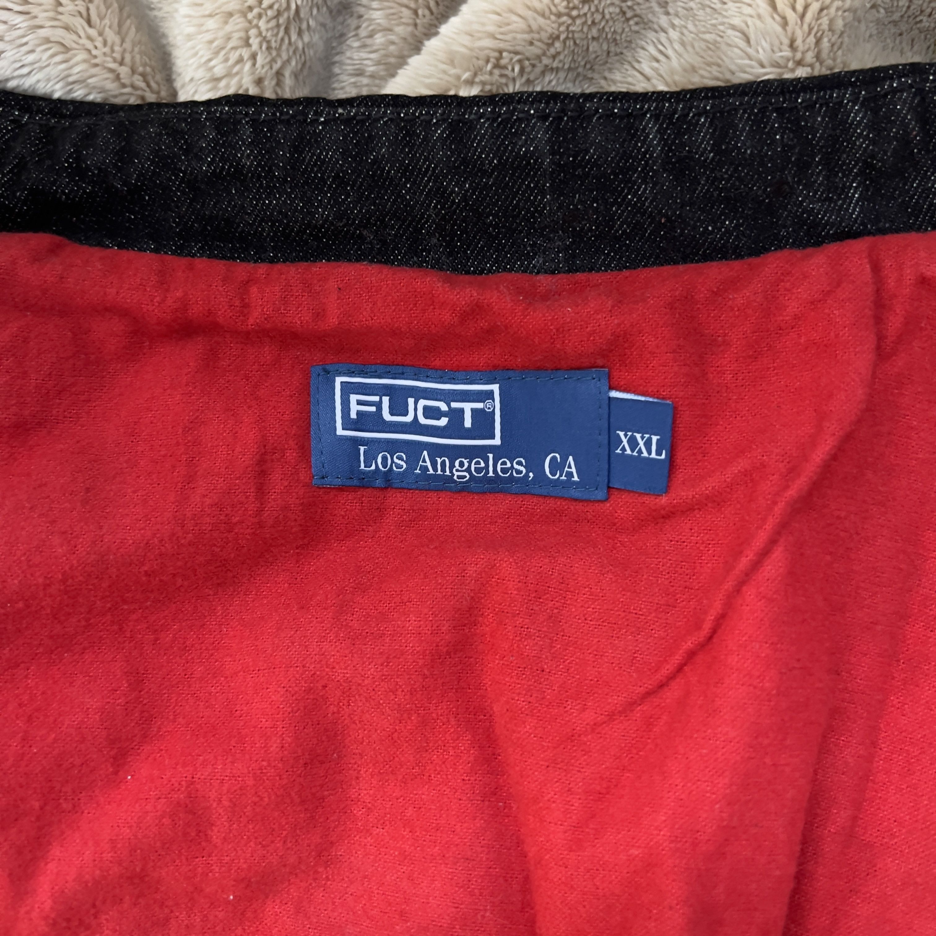 FUCT Academy Denim Jacket Size US XXL / EU 58 / 5 - 6 Thumbnail