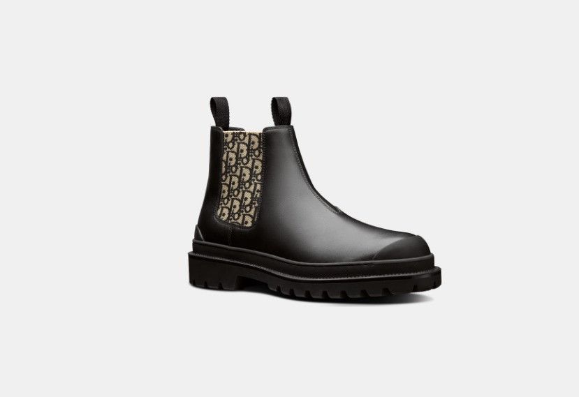 Dior o1w1db10325 3BO28 Chelsea Boots in Black Size US 13 / EU 46 - 2 Thumbnail