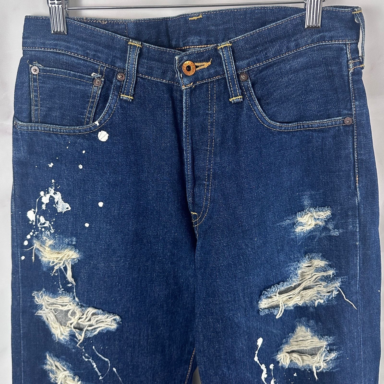 Edwin Selvedge Japanese 505X Denim Size US 30 / EU 46 - 2 Thumbnail