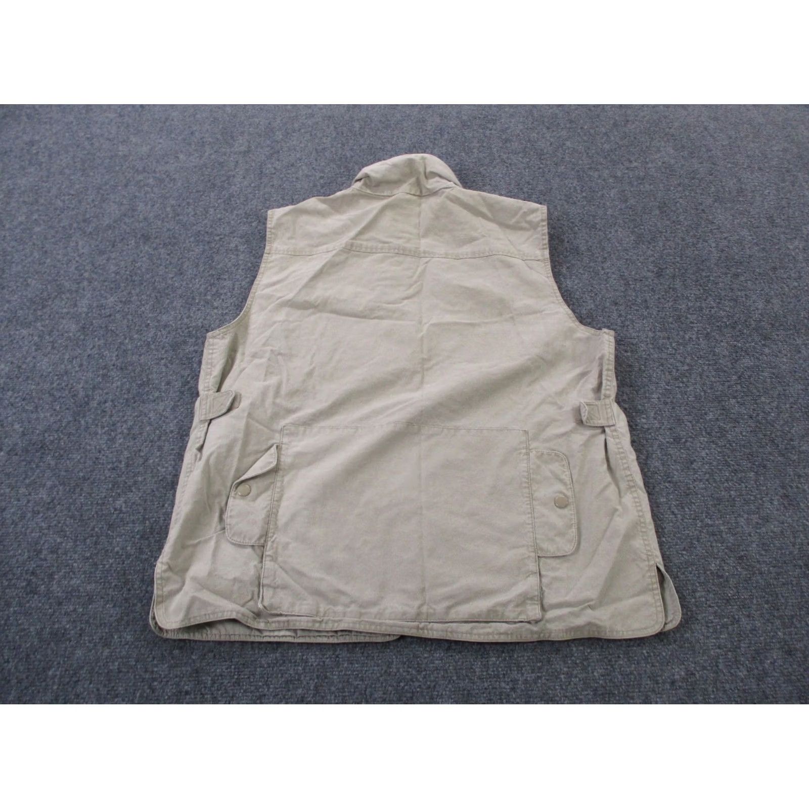 Banana Republic VINTAGE Banana Republic Vest Jacket Mens L Beige Windbreaker Zip Pockets Hooded Lightweight Hiking Outdoors Camper Camping Shirt? Size US L / EU 52-54 / 3 - 7 Thumbnail