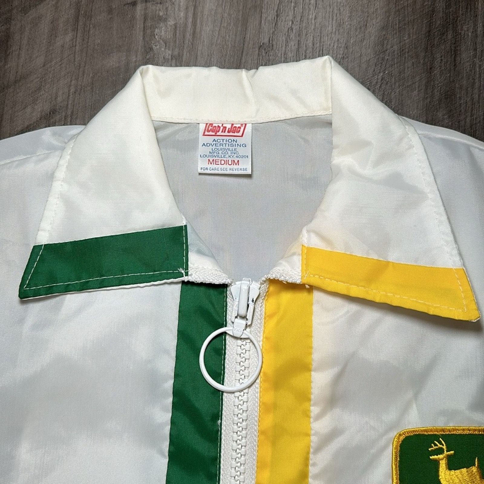 Other Cap’n Jac Vintage John Deere Windbreaker - Medium Size US M / EU 48-50 / 2 - 7 Thumbnail