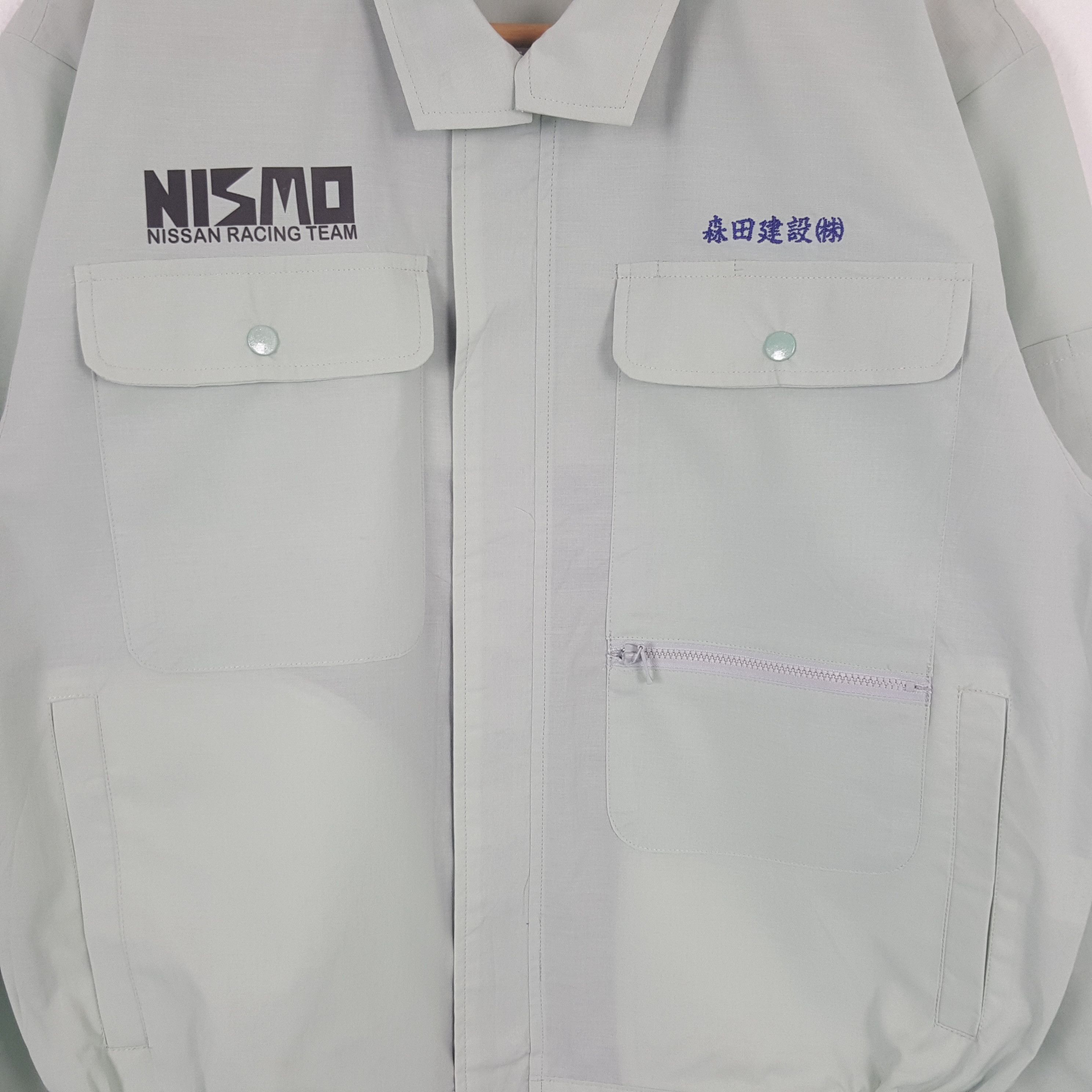 Japanese Brand × Vintage Vintage Nismo Nissan Racing Team Custom Art Jacket C289N11 Size US M / EU 48-50 / 2 - 4 Thumbnail