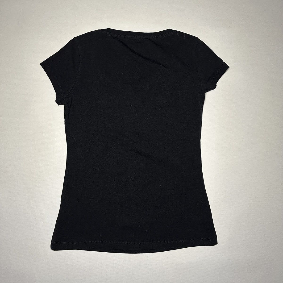 Miu Miu Miu Miu Black Graphic T-Shirt Embellished Logo Design Size S / US 4 / IT 40 - 12 Thumbnail