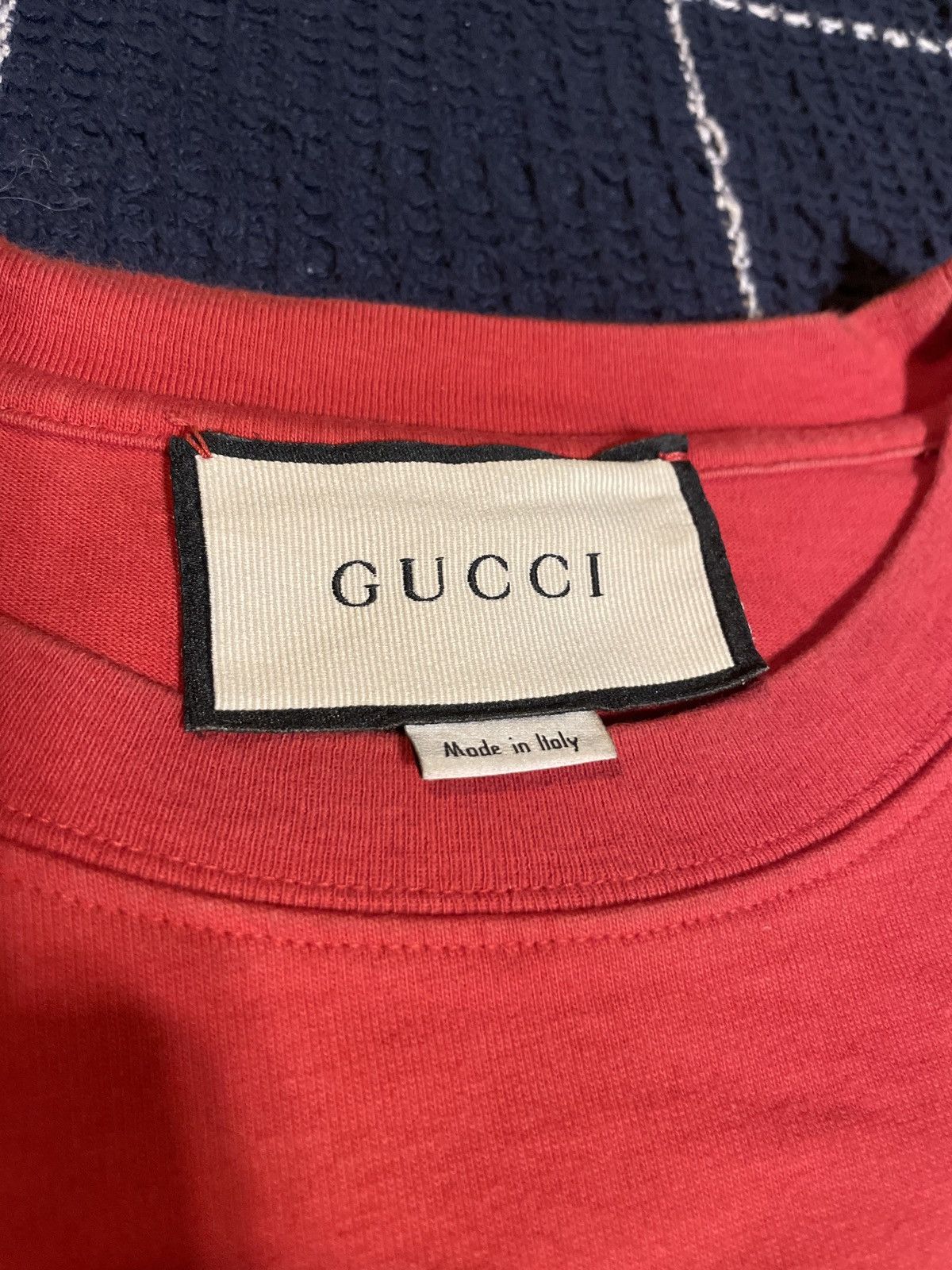 Gucci GUCCI spell out tee Size US M / EU 48-50 / 2 - 2 Thumbnail