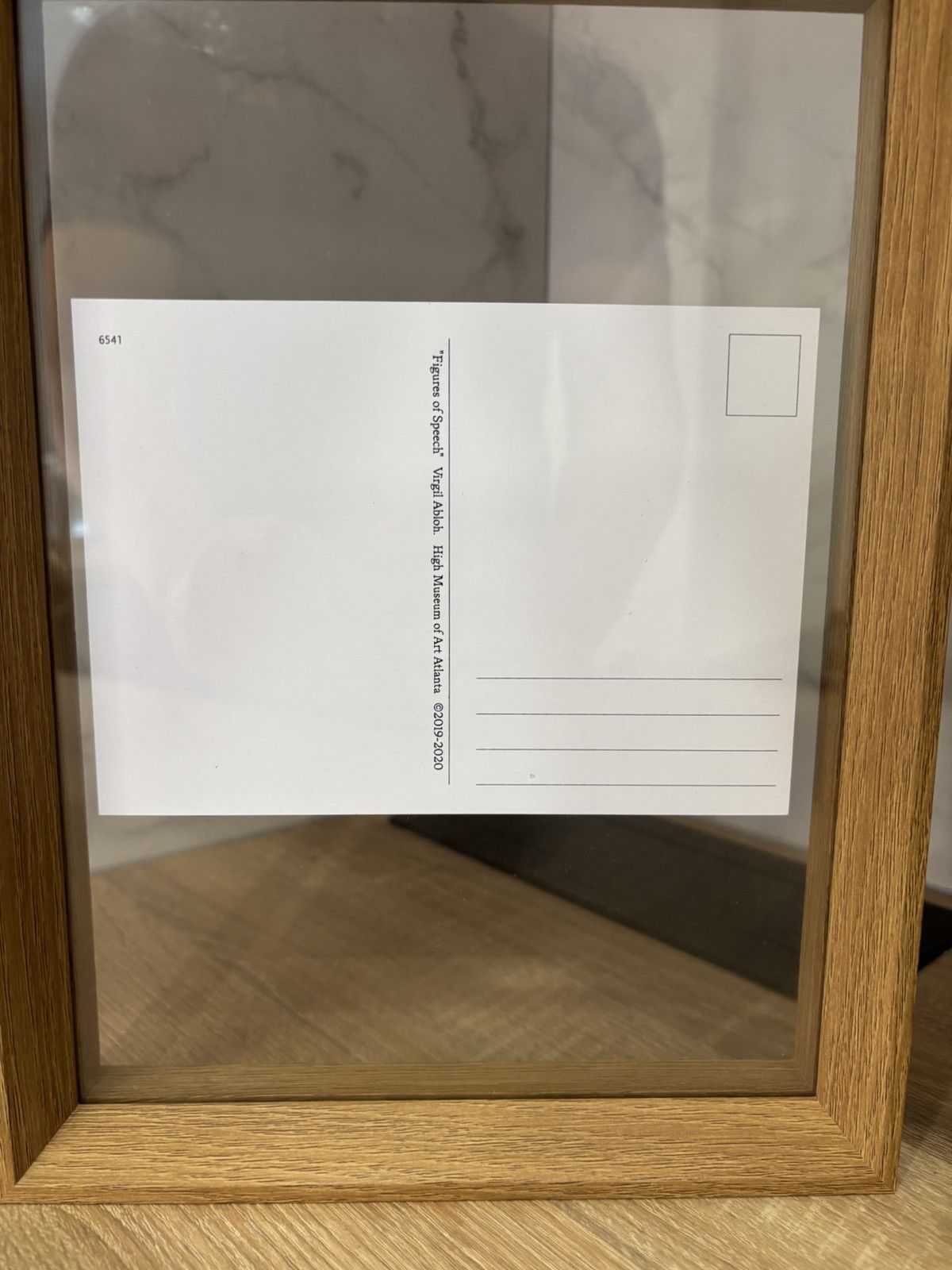 Designer × Virgil Abloh Virgil Abloh Poster in Frame – “Figures of Speech” Size ONE SIZE - 3 Thumbnail