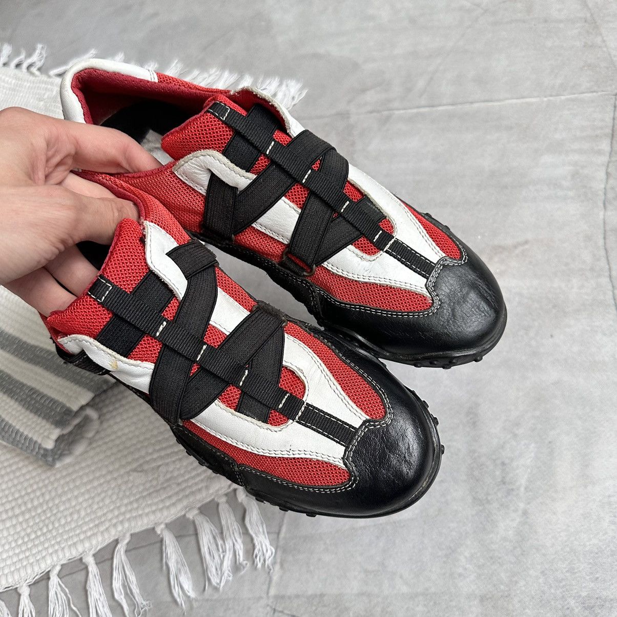 Diesel × Dirk Bikkembergs × Puma 00s Japan Straps Mesh Sneakers Shoes Diesel Vibe Mostro Y2K Size US 7 / EU 40 - 5 Thumbnail