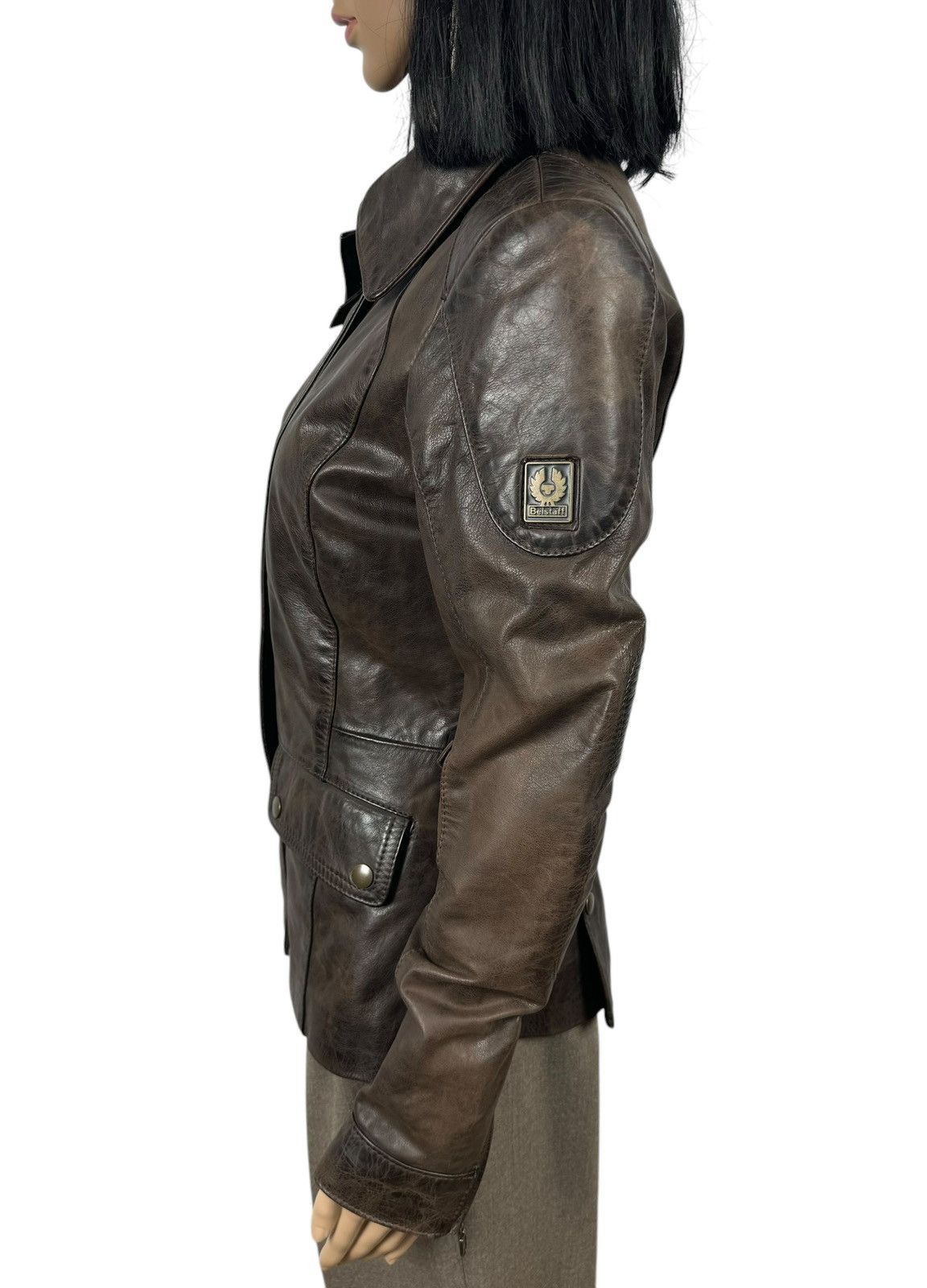 Belstaff Belstaff Womens Genuine Leather Jacket Gold Label size 42 Size M / US 6-8 / IT 42-44 - 7 Thumbnail