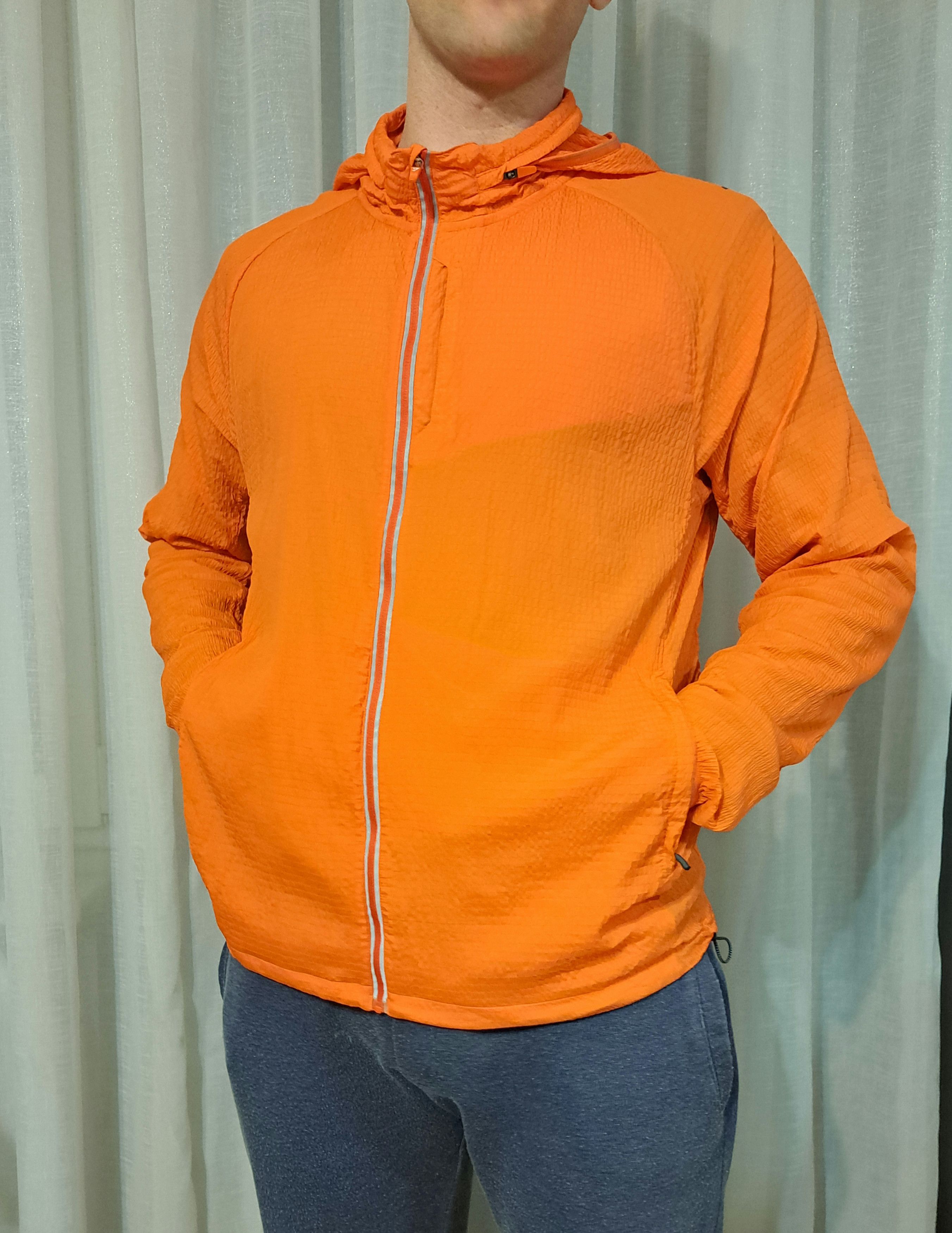Gymshark Orange sports jacket running Gymshark reflective M Size US M / EU 48-50 / 2 - 2 Thumbnail