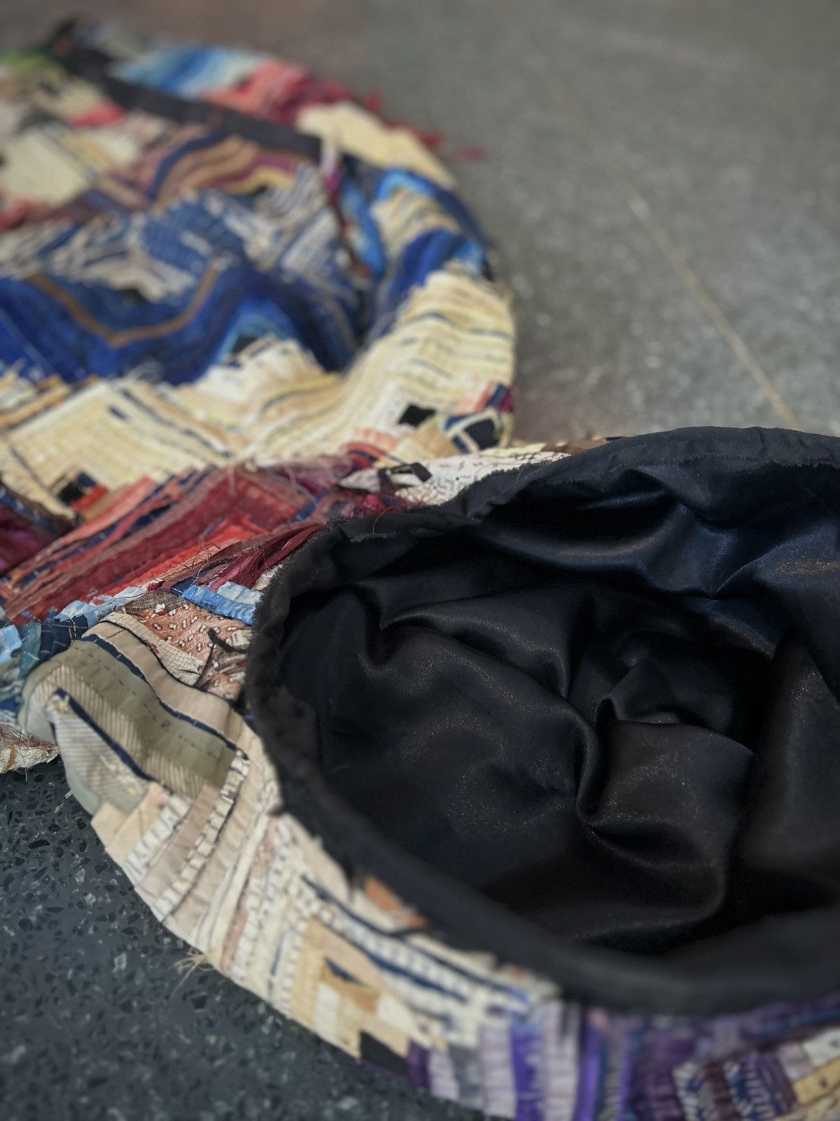 Vintage 1880 Custom Quilt Hoodie perfectly distressed and worn Size US M / EU 48-50 / 2 - 5 Thumbnail