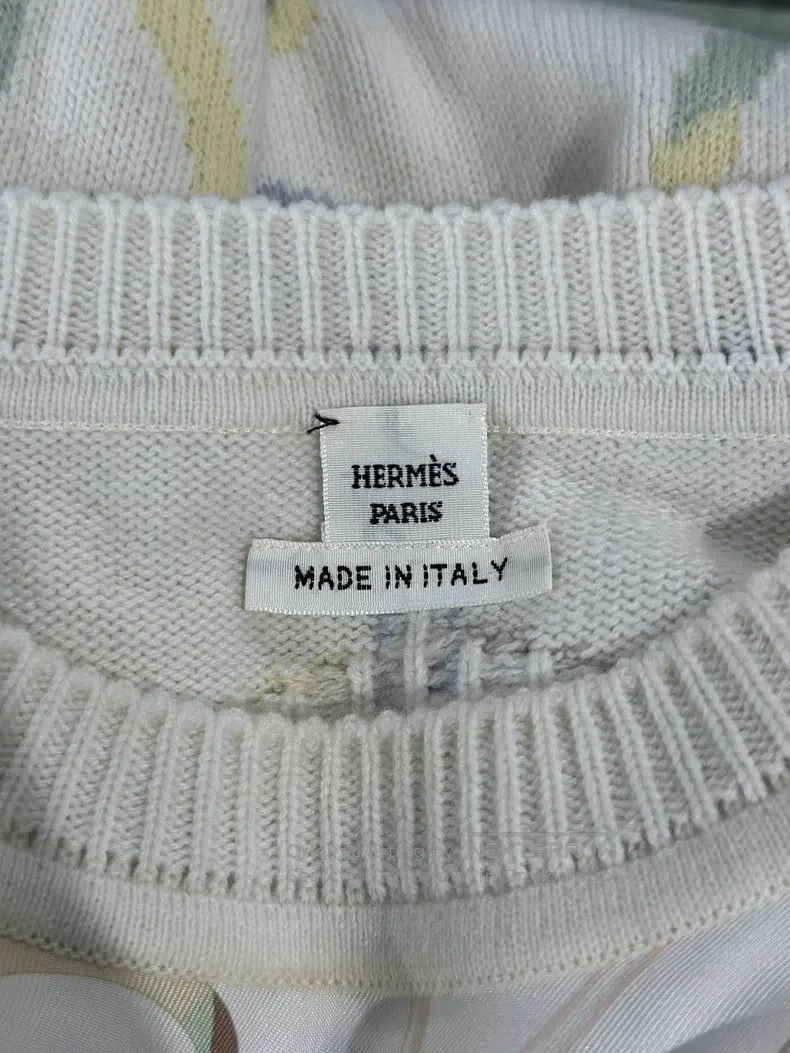 Hermes Hermes Silk knitwear, beige Size XXS / US 00 / IT 34 - 8 Thumbnail