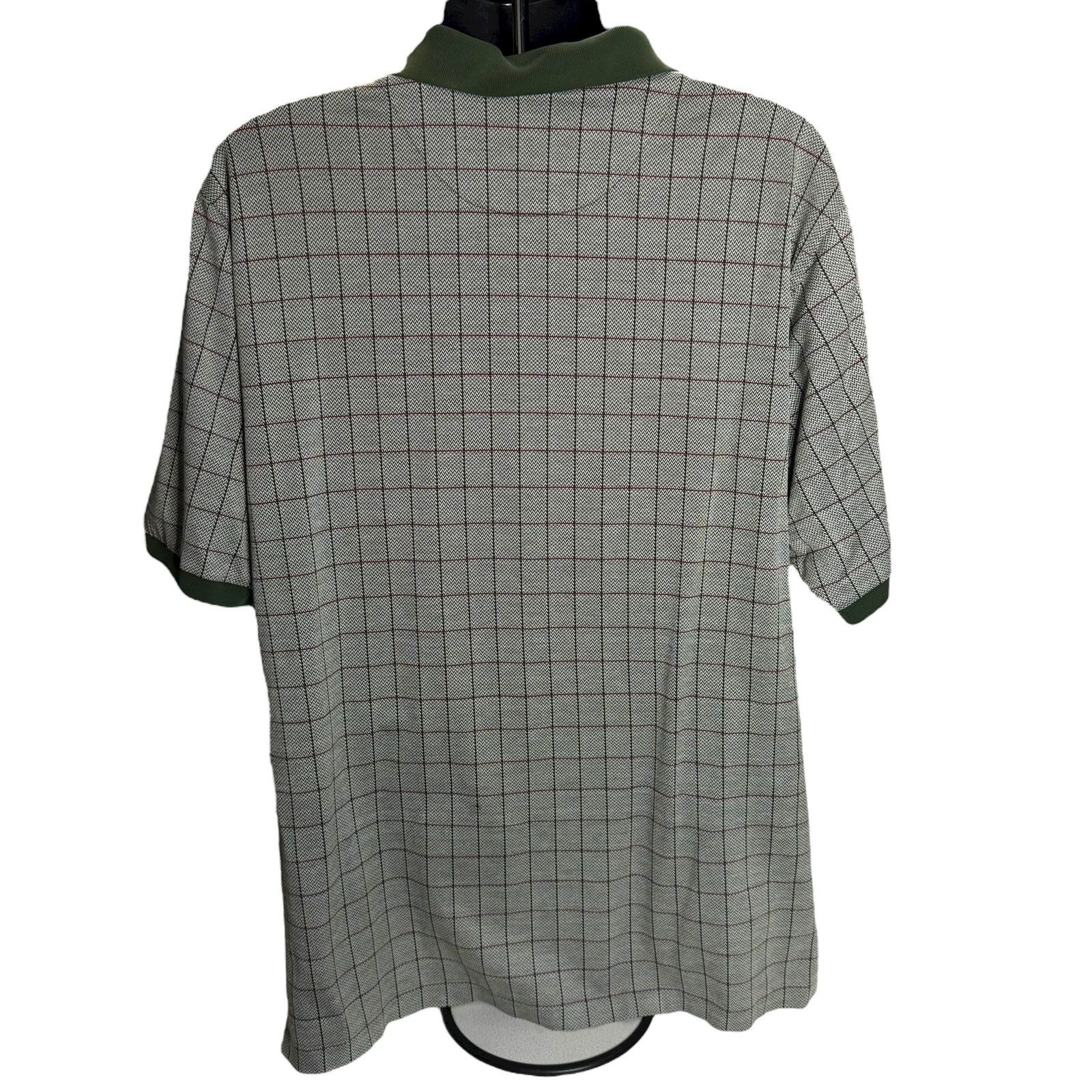 Polo Ralph Lauren Polo Golf Ralph Lauren Men’s XXL Green Checkered Polo Shirt Size US XXL / EU 58 / 5 - 2 Thumbnail