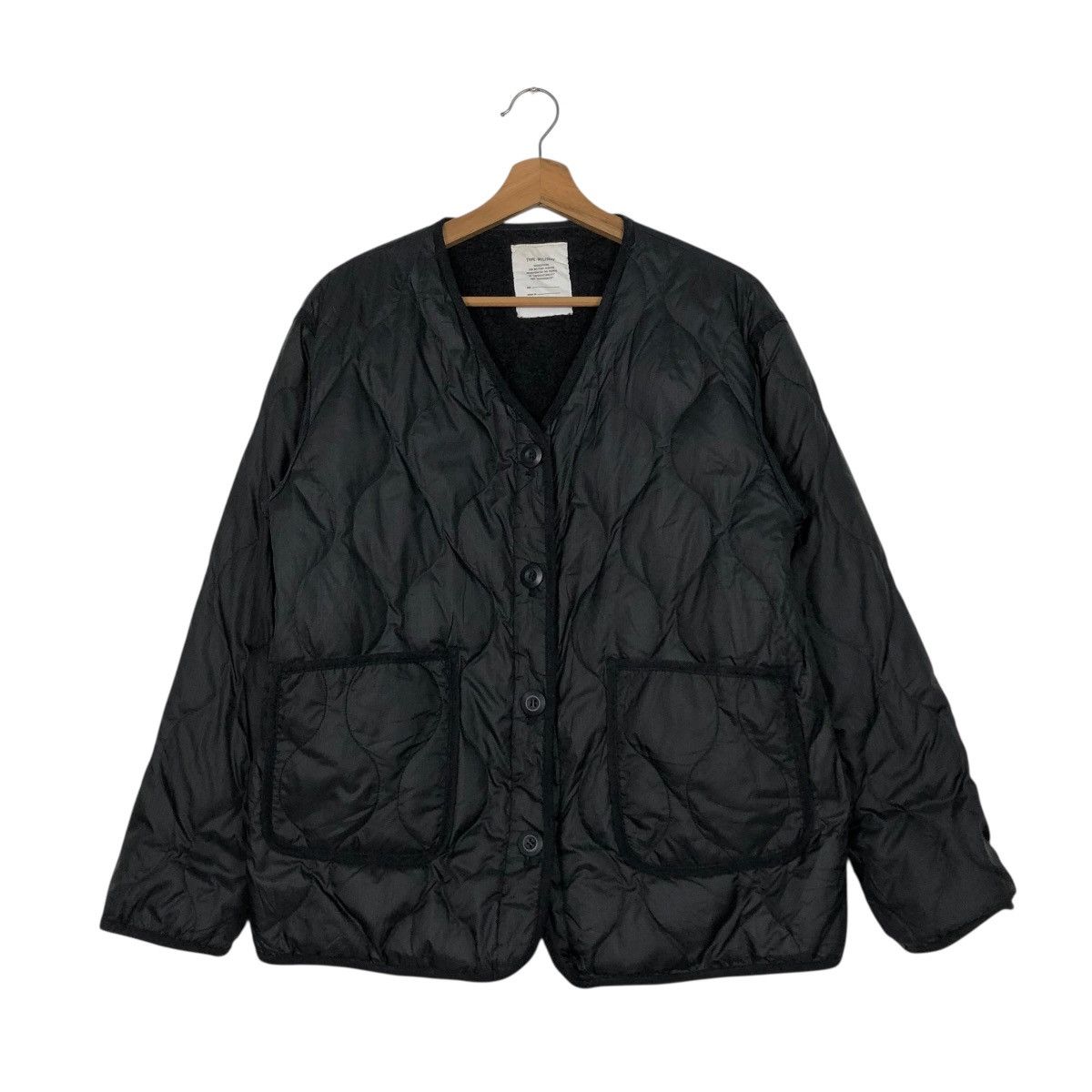 Japanese Brand 🔥RICH BLACK CROPPED QUILTED JACKET FLEECE BEAMS ISSEY MIYAKE Size US M / EU 48-50 / 2 - 16 Thumbnail