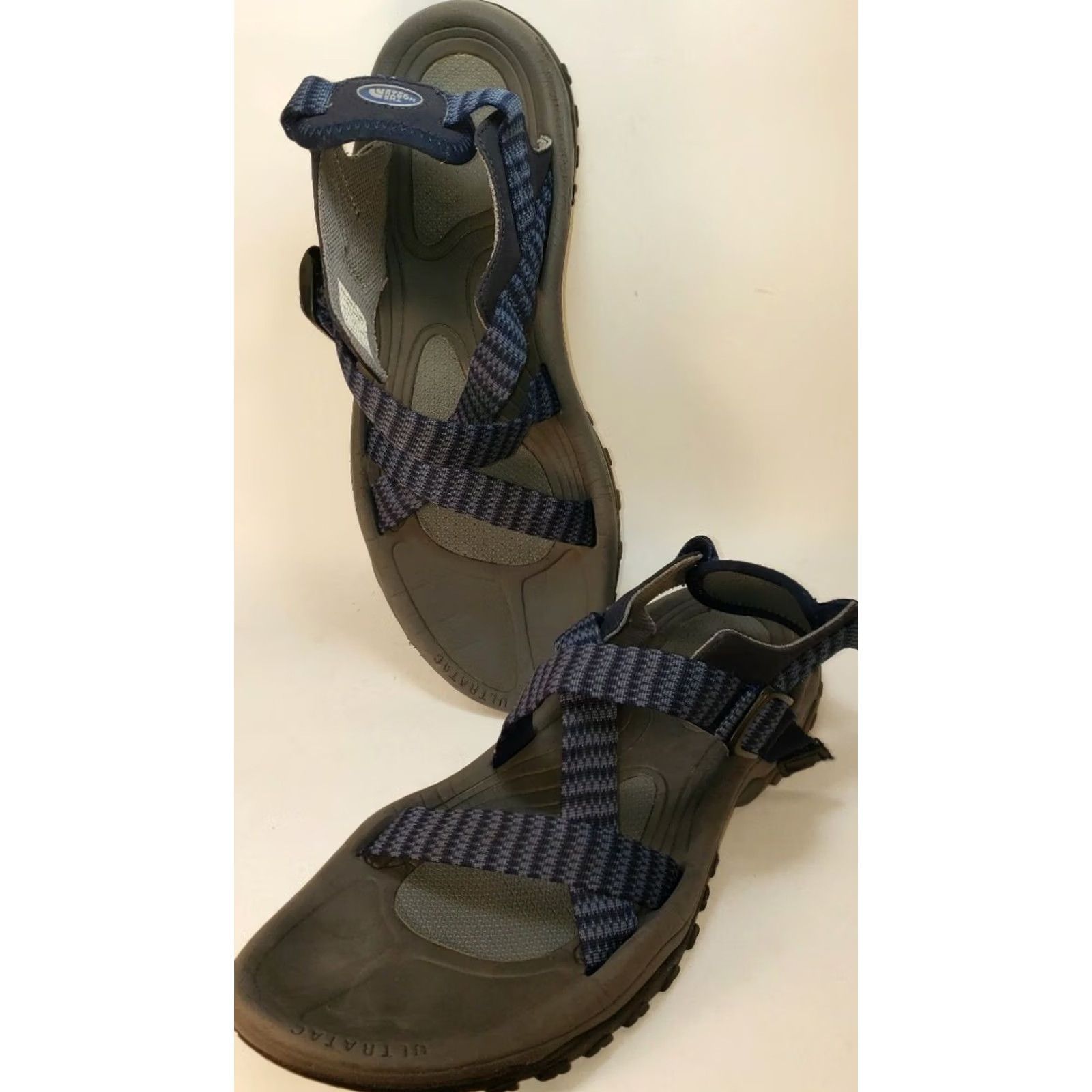 The North Face VINTAGE The North Face Ultratac Sport Sandal Men 12m 46EU Blue Straps Hook & Loop Size ONE SIZE - 6 Thumbnail