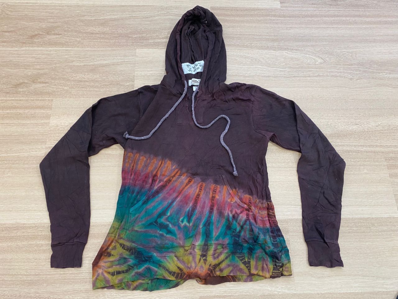 TIE DYE HOODIE SIZE s