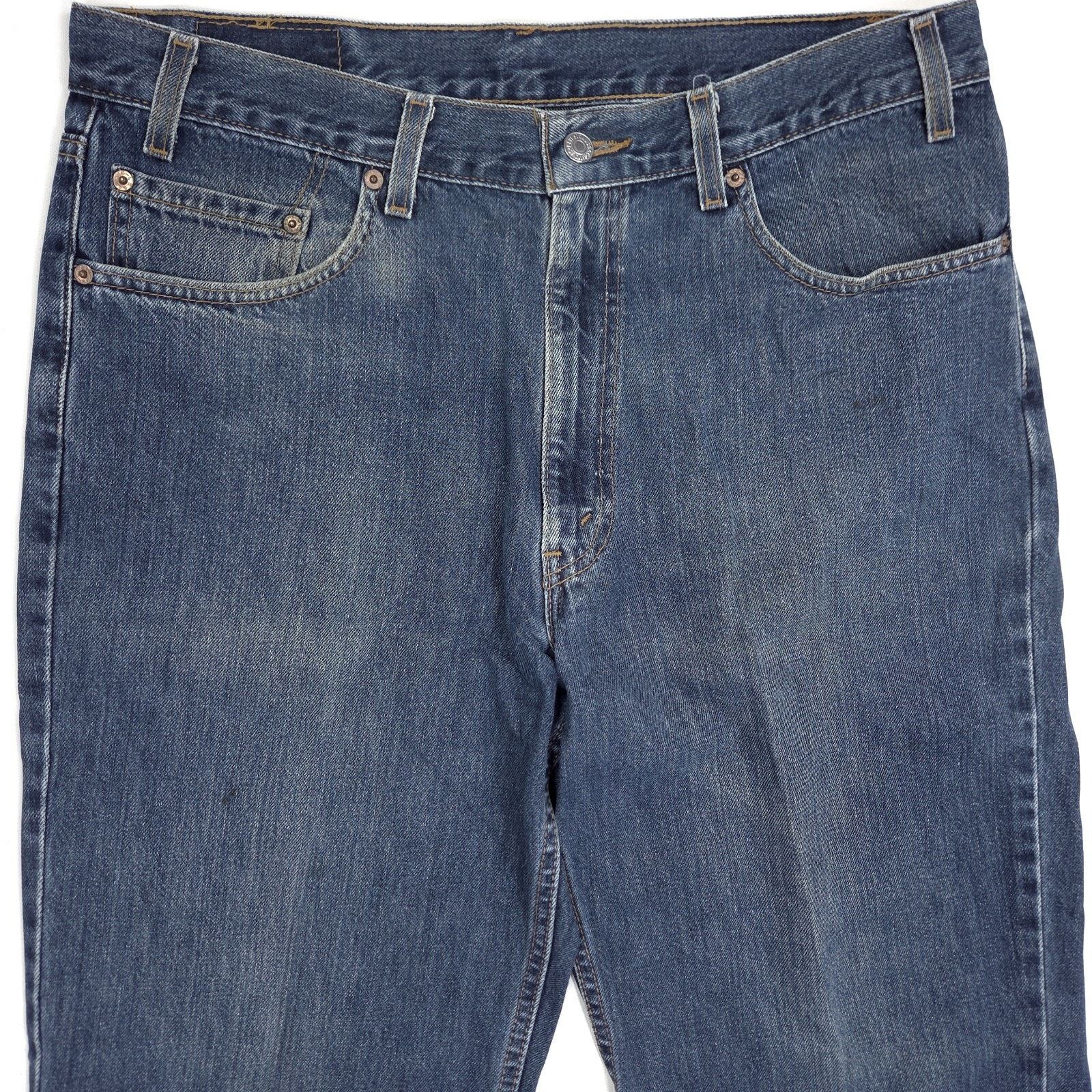 Levi's Levis 550 Jeans Mens 36x30 Relaxed Fit Vintage USA Made Size US 35 - 2 Thumbnail