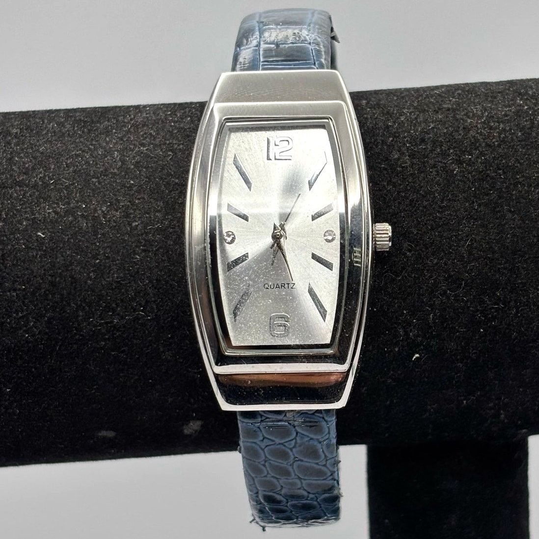 Other Y2K Silver & Blue Cuff Watch Size ONE SIZE - 1 Thumbnail