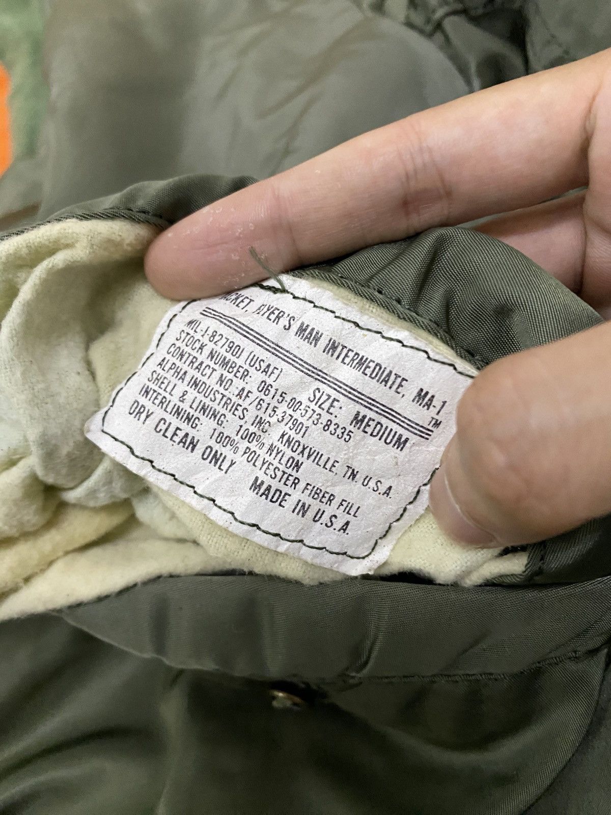 Alpha Industries × Vintage Vintage Alpha Industries reversible Bomber Jacket Size US M / EU 48-50 / 2 - 6 Thumbnail
