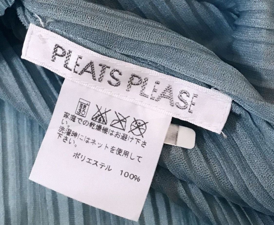 Pleats Please Issey Miyake TAX FREE 🇺🇸 issey miyake pleats please flowy blue tank top Size M / US 6-8 / IT 42-44 - 3 Thumbnail