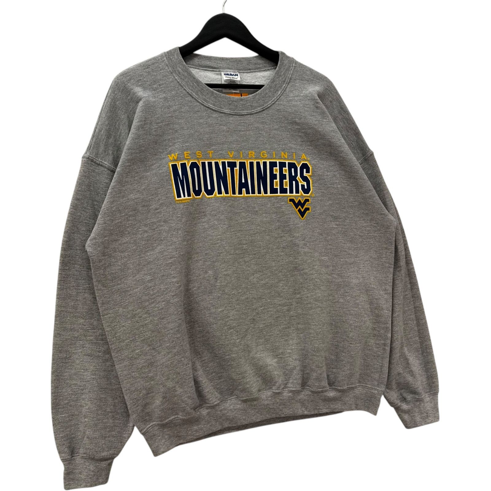 Gildan Vintage West Virginia Mountaineers Spellout Crewneck XL Size US XL / EU 56 / 4 - 4 Thumbnail
